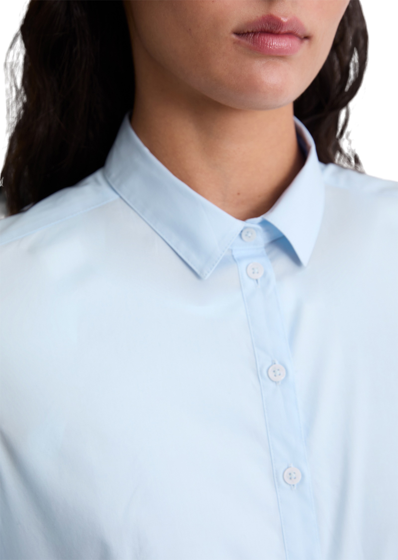 Marc O'Polo Hemdbluse »Blouse, kent collar, long sleeved, slim fit, classic style,«