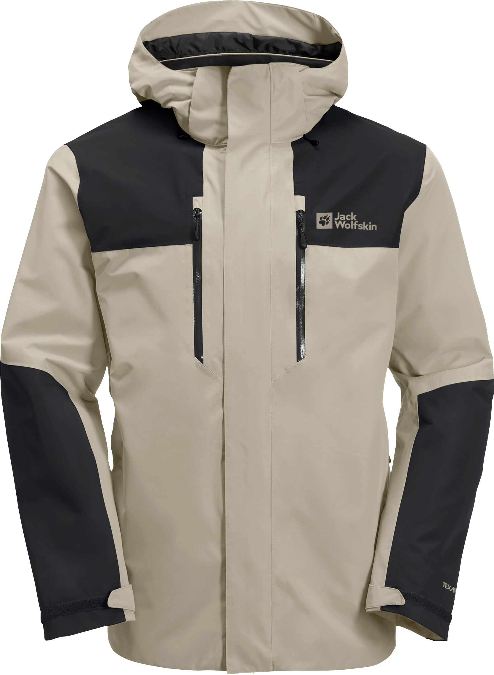 Jack Wolfskin Funktionsjacke »JASPER 2L JKT M«, mit Kapuze, wasserdicht, winddicht, atmungsaktiv