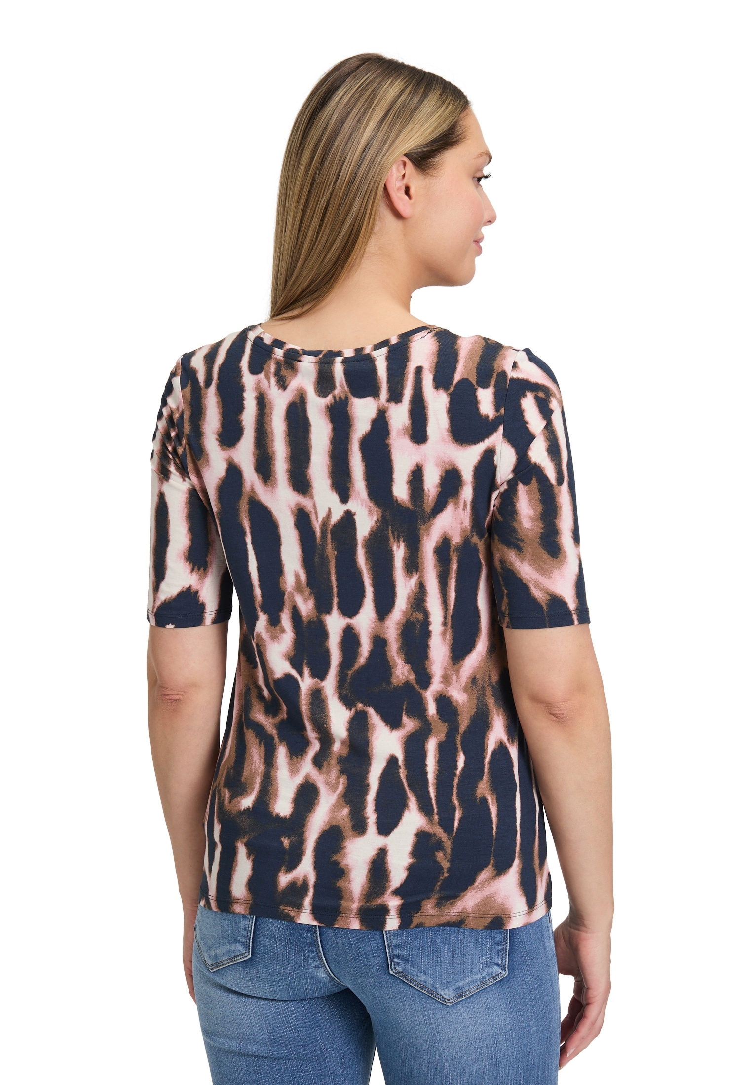 Betty Barclay Langarmshirt »Printshirt mit Rundhalsausschnitt«