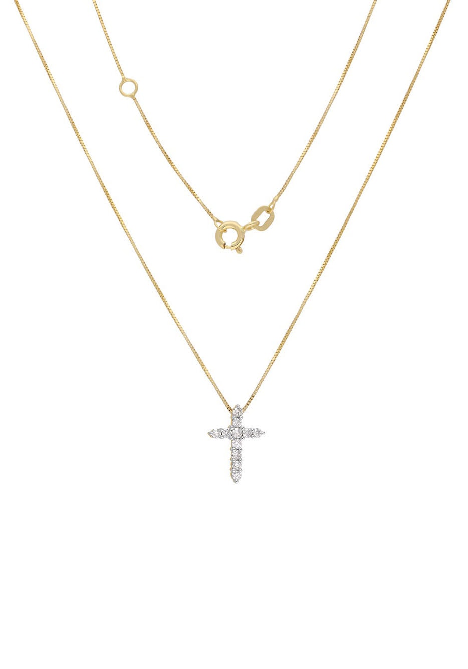 Firetti Kette mit Anhänger »Schmuck Geschenk Gold 585 Halsschmuck Halskette Goldkette Venezianer«, mit Diamanten