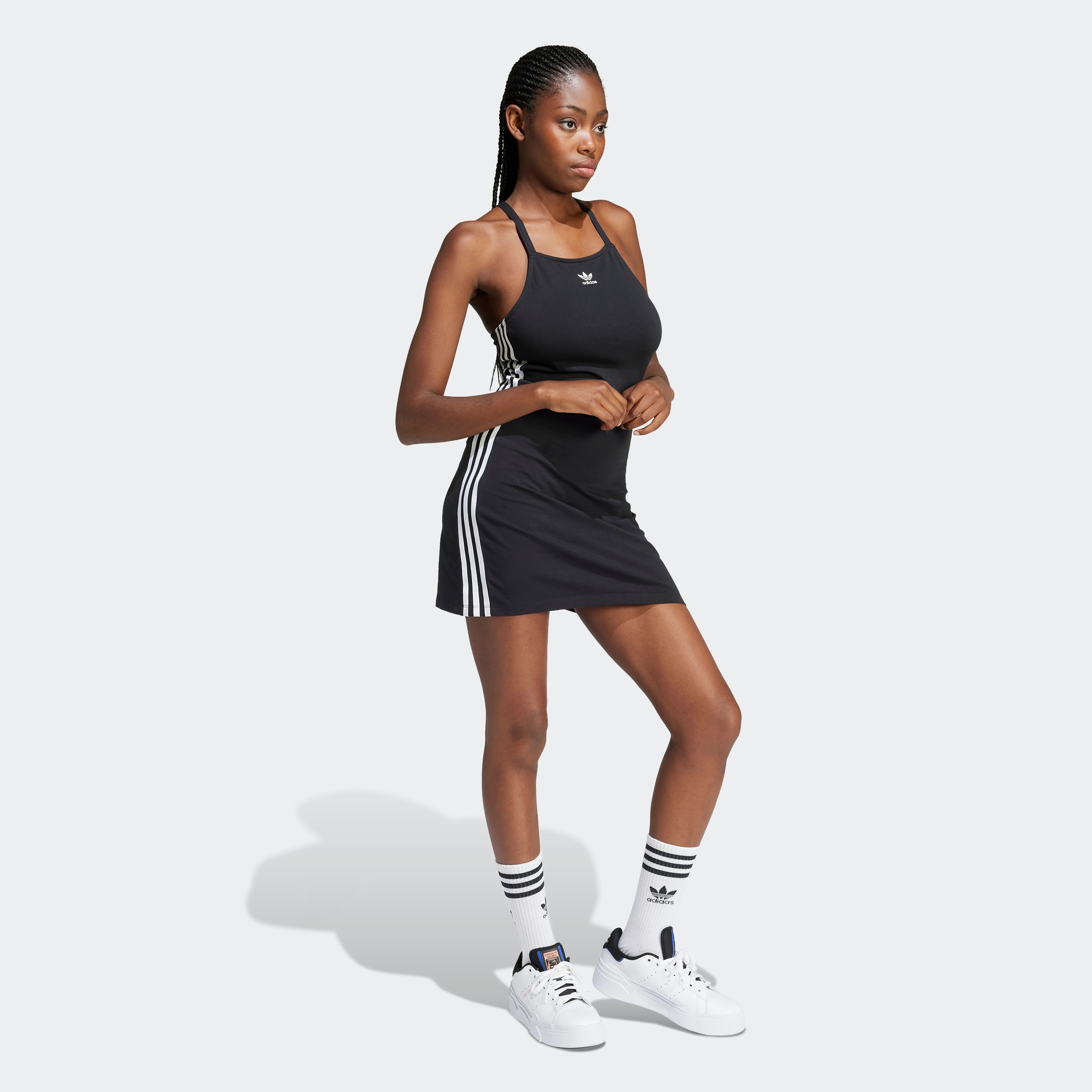 adidas Originals Minikleid »3 S DRESS MINI«, (1 tlg.)