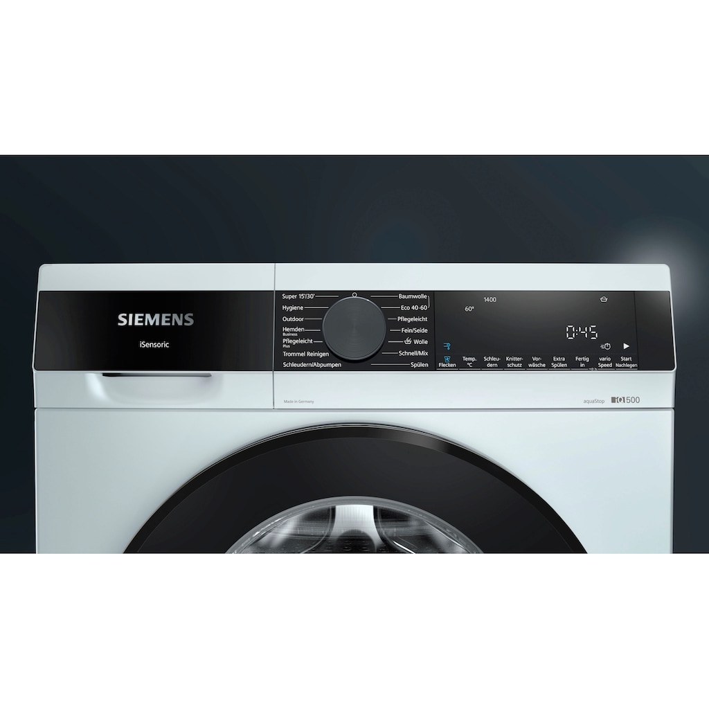 SIEMENS Waschmaschine »WG44G2M40«, WG44G2M40, 9 kg, 1400 U/min