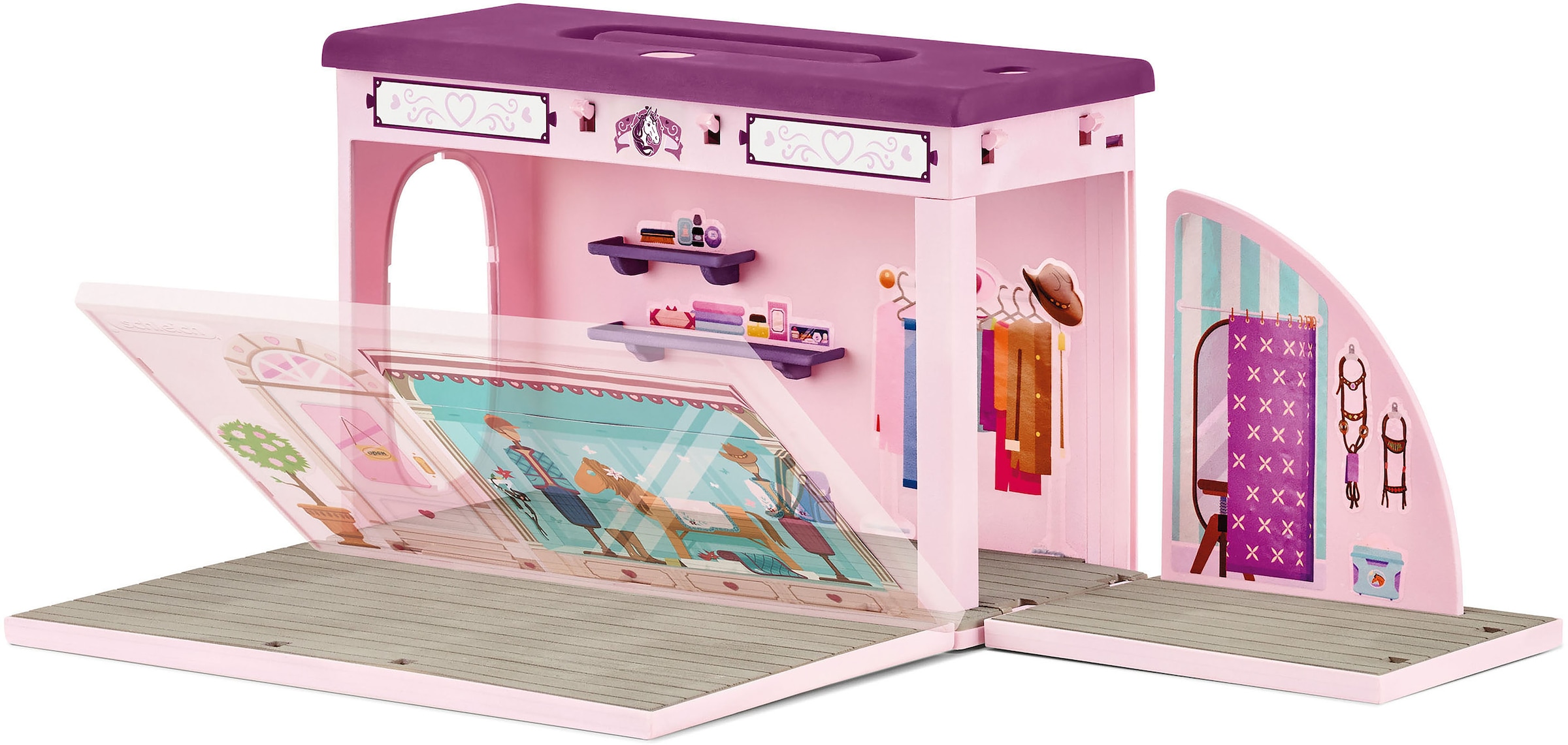 Schleich® Spielwelt »HORSE CLUB, Pop-Up Boutique (42587)«