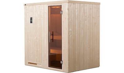 weka Sauna »Halmstad«, (Set), 7,5 kW Bio-Ofen mit digitaler Steuerung kaufen
