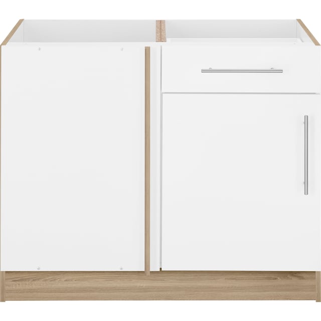 wiho Küchen Eckunterschrank »Cali«, 100 cm breit, Planungsmaß 110 cm, ohne  Arbeitsplatte bequem bestellen