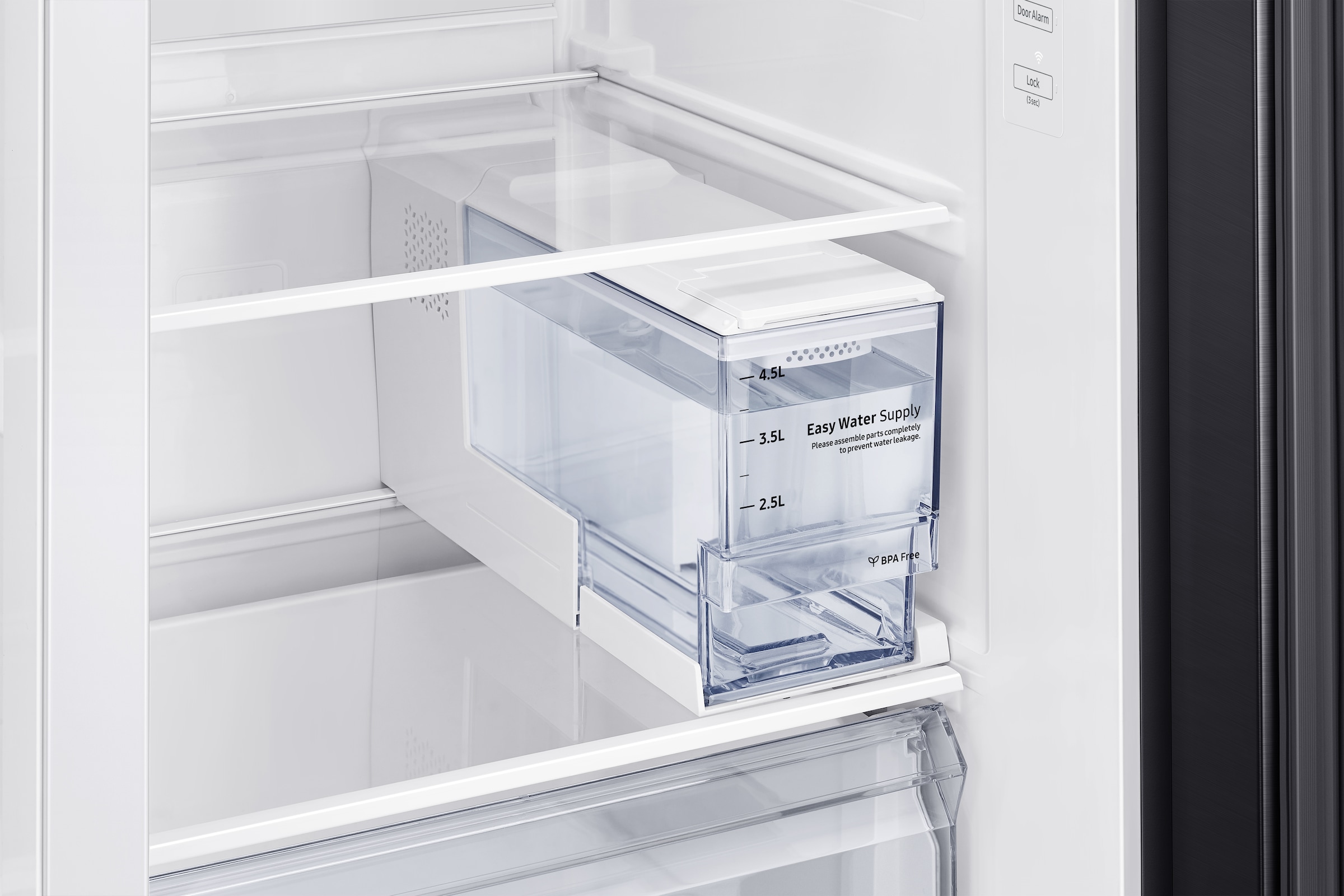Samsung Side-by-Side RS5000 »RS64DG5303B1EF«, SpaceMax - Viel Platz für deine Vorräte
