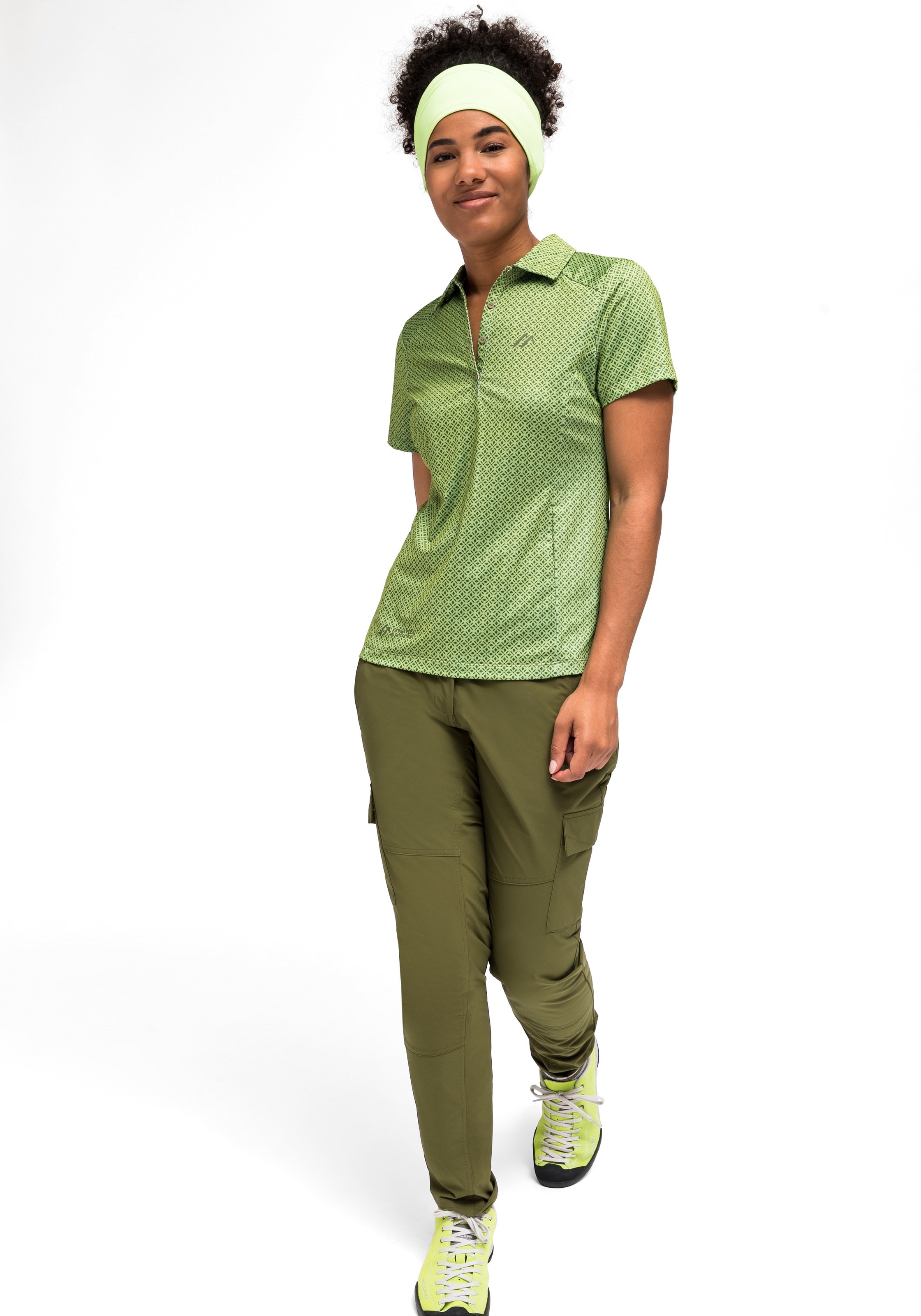 »Pandy Funktionsshirt Maier bei Damen Polo-Shirt mit W«, Sports Hemdkragen