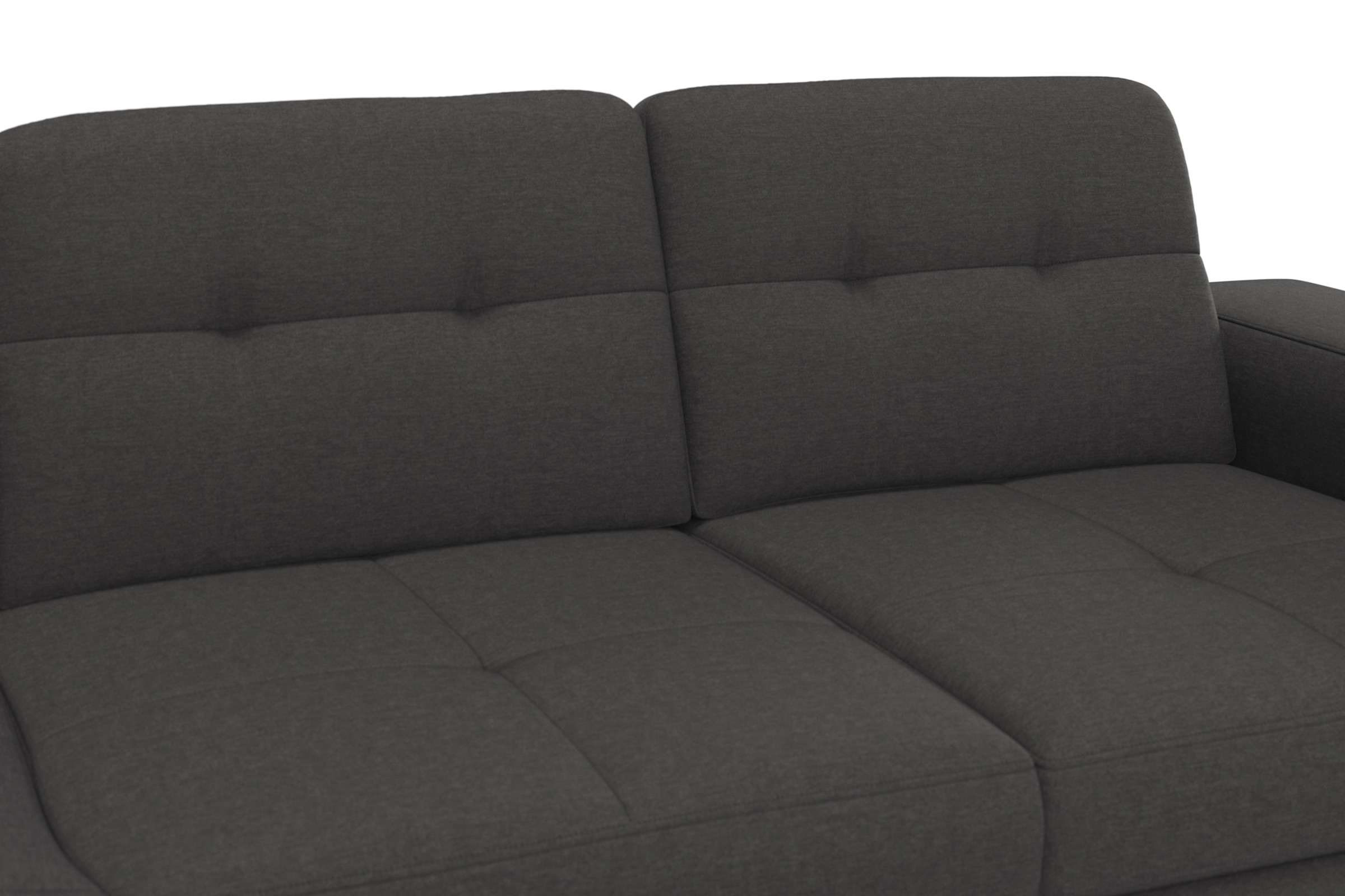 sit&more Ecksofa »Baviene L-Form« inklusive Sitztiefenverstellung und Federkern, wahlweise Bettfunktion
