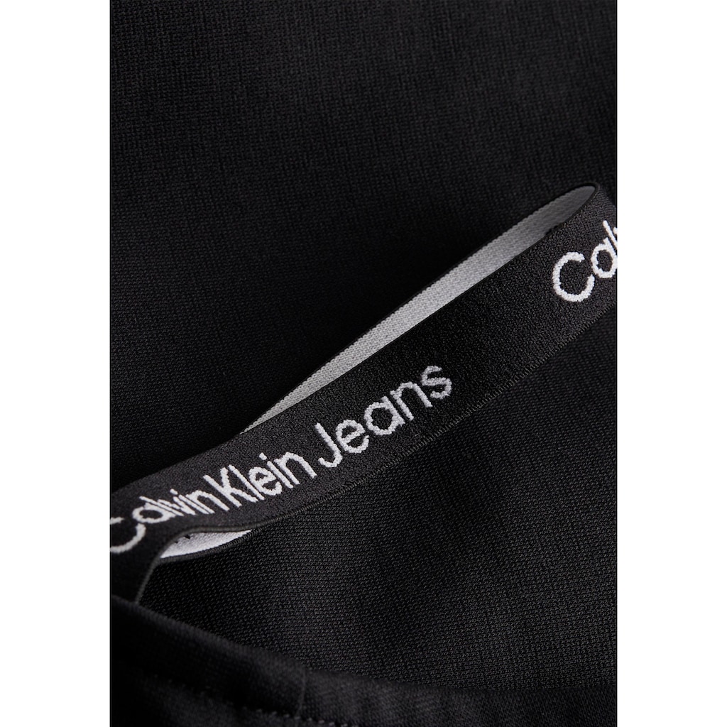 Calvin Klein Jeans Carmenshirt »LOGO STRAPS MILANO LONG SLEEVE«, im schulterfreiem Design