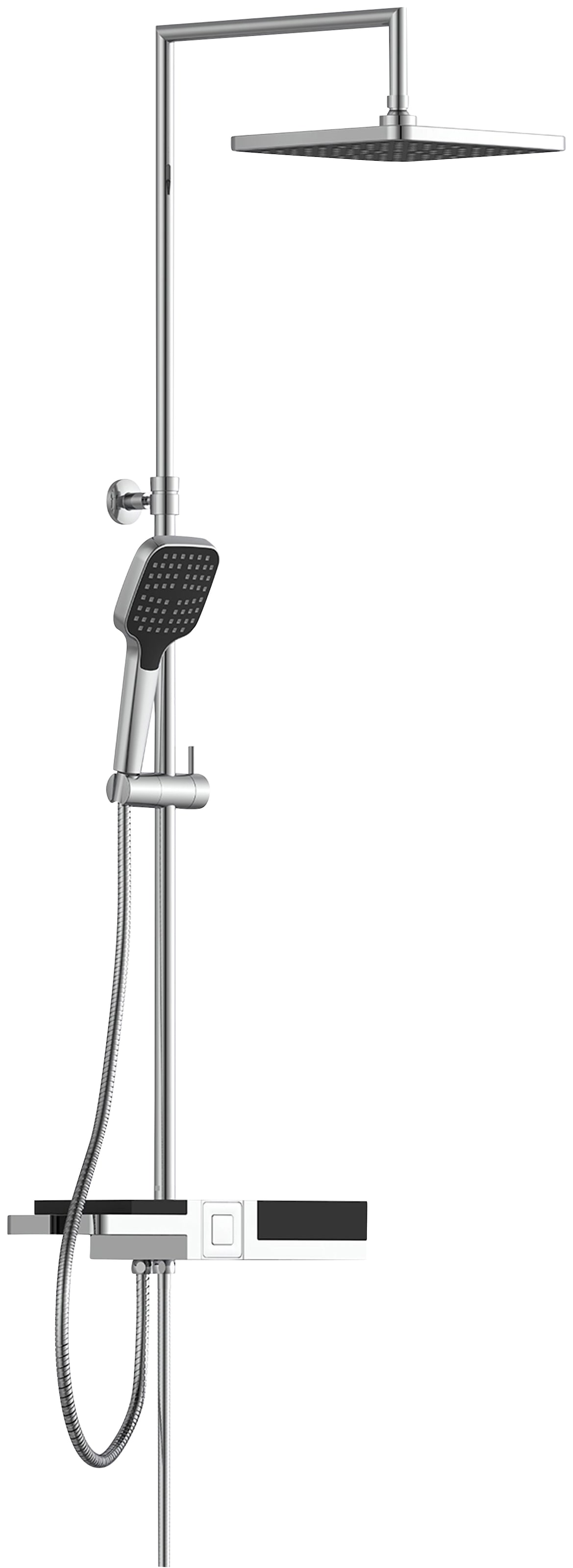 Schütte Duschsystem »BLUEPERL«, Garantie und kaufen Jahren Duschsystem XXL online modularem Regendusche Duschbrause 3 Ablagesystem, mit mit 