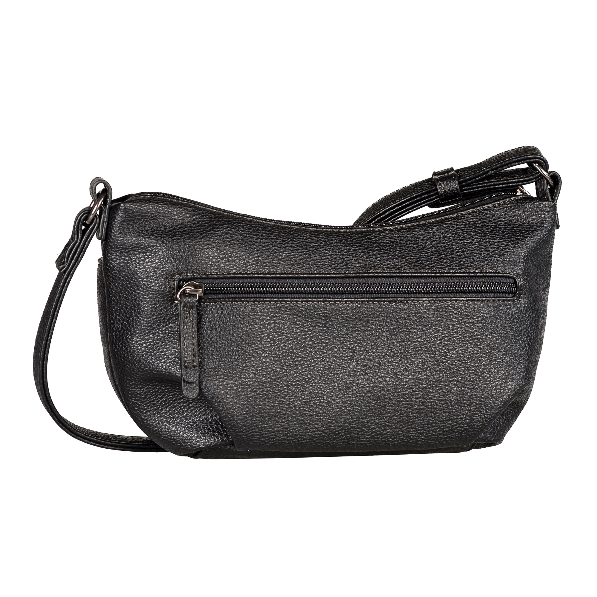 TOM TAILOR Handtasche »Miha« weiches Veloursimitat mit soft genarbtem Lederimitat und viel Platz