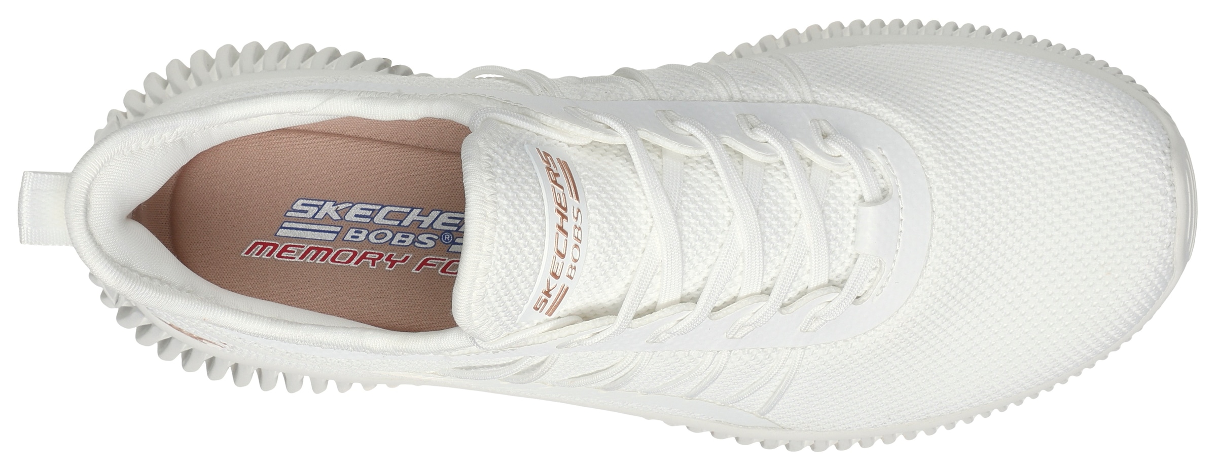 Skechers Slip-On Sneaker »BOBS GEO-NEW AESTHETICS«  Freizeitschuh, Schlupfschuh in veganer Verarbeitung