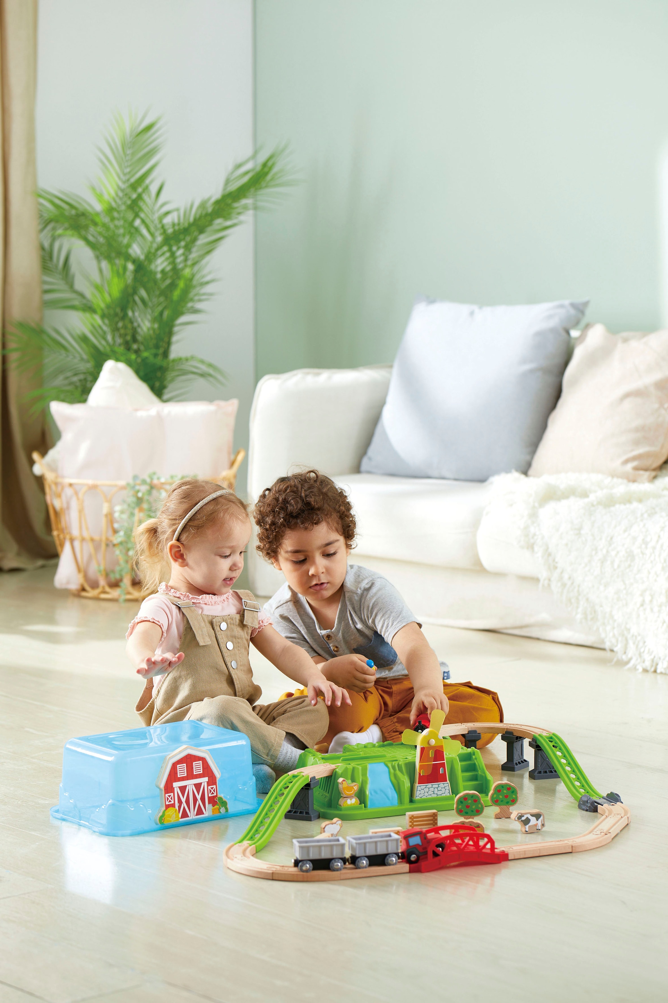 Hape Spielzeug-Eisenbahn »Stadtbahn«, (Set)