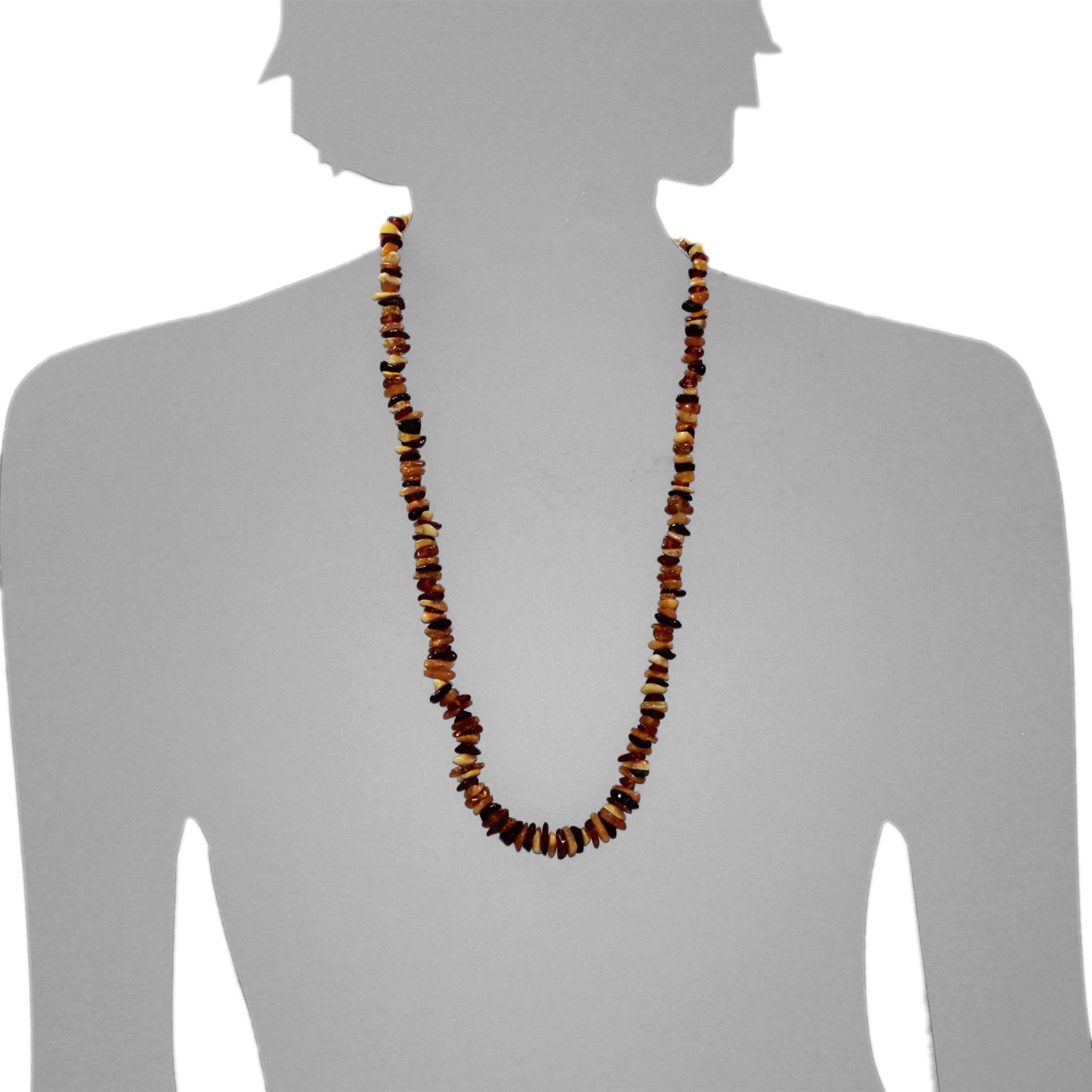 OSTSEE-SCHMUCK Kette ohne Anhänger »- Valana - Bernstein - ,«