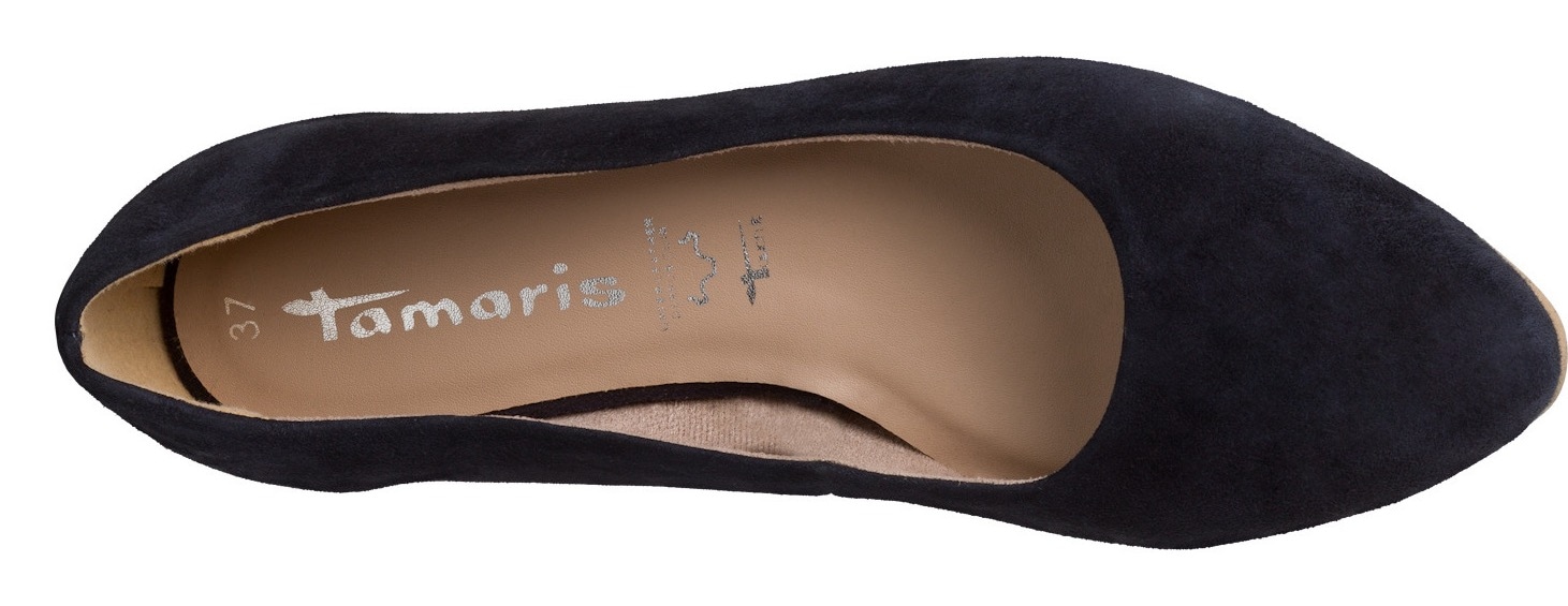 Tamaris Ballerina, Flats, Business Schuh mit TOUCH-IT Ausstattung, schmale Form