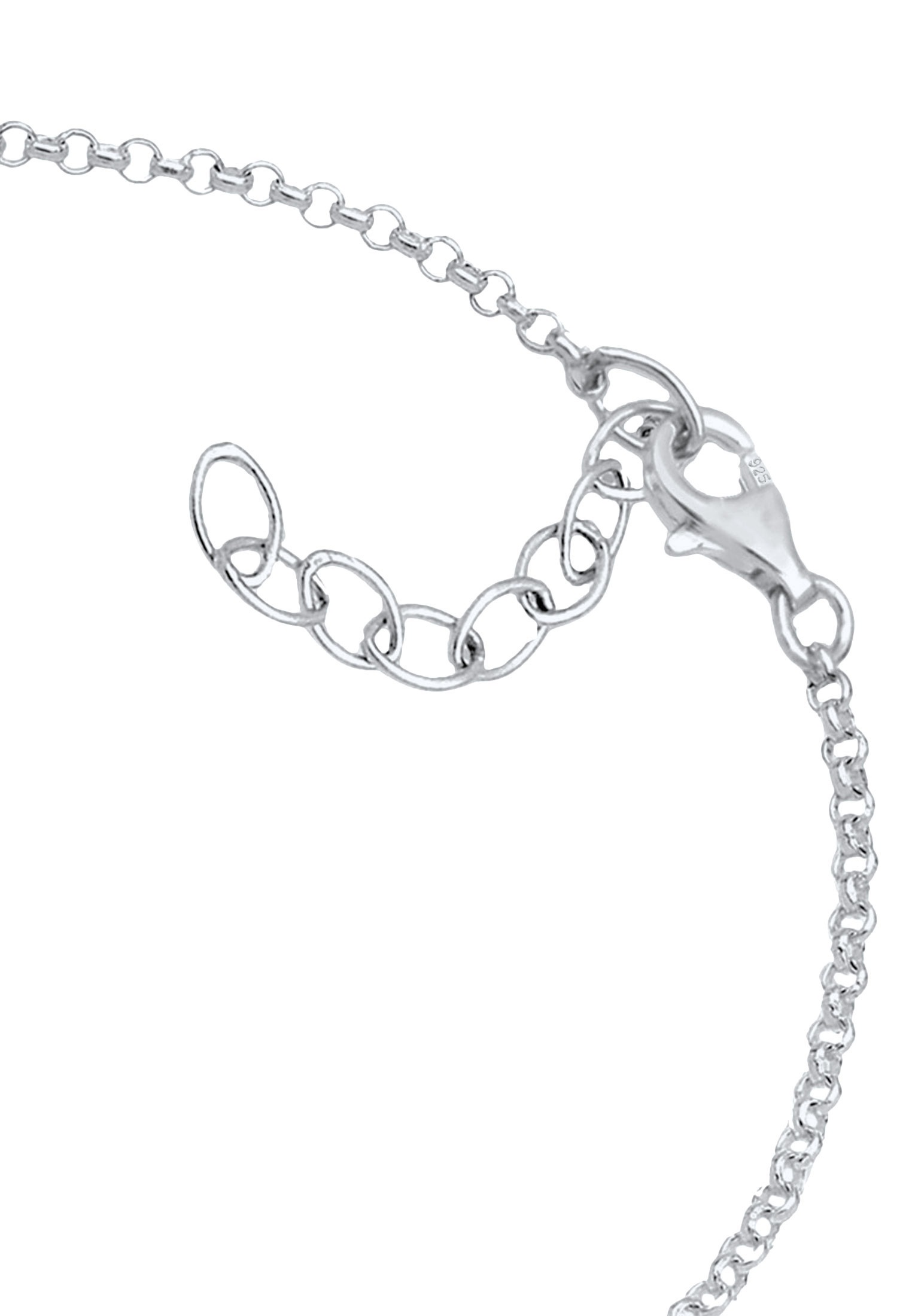Elli Armkette »Armband Kreuz Glaube Funkelnd Elegant 925 Silber, mit Kristallen von Swarovski®«