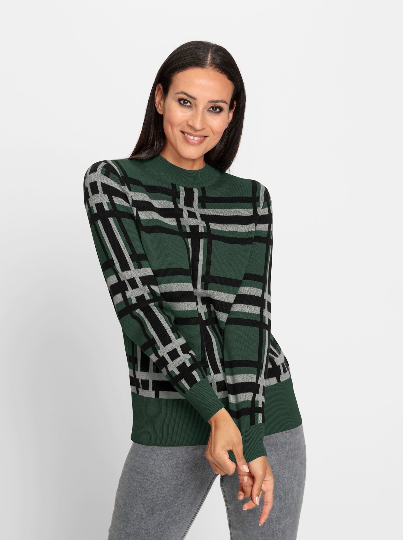 Stehkragenpullover »Pullover«