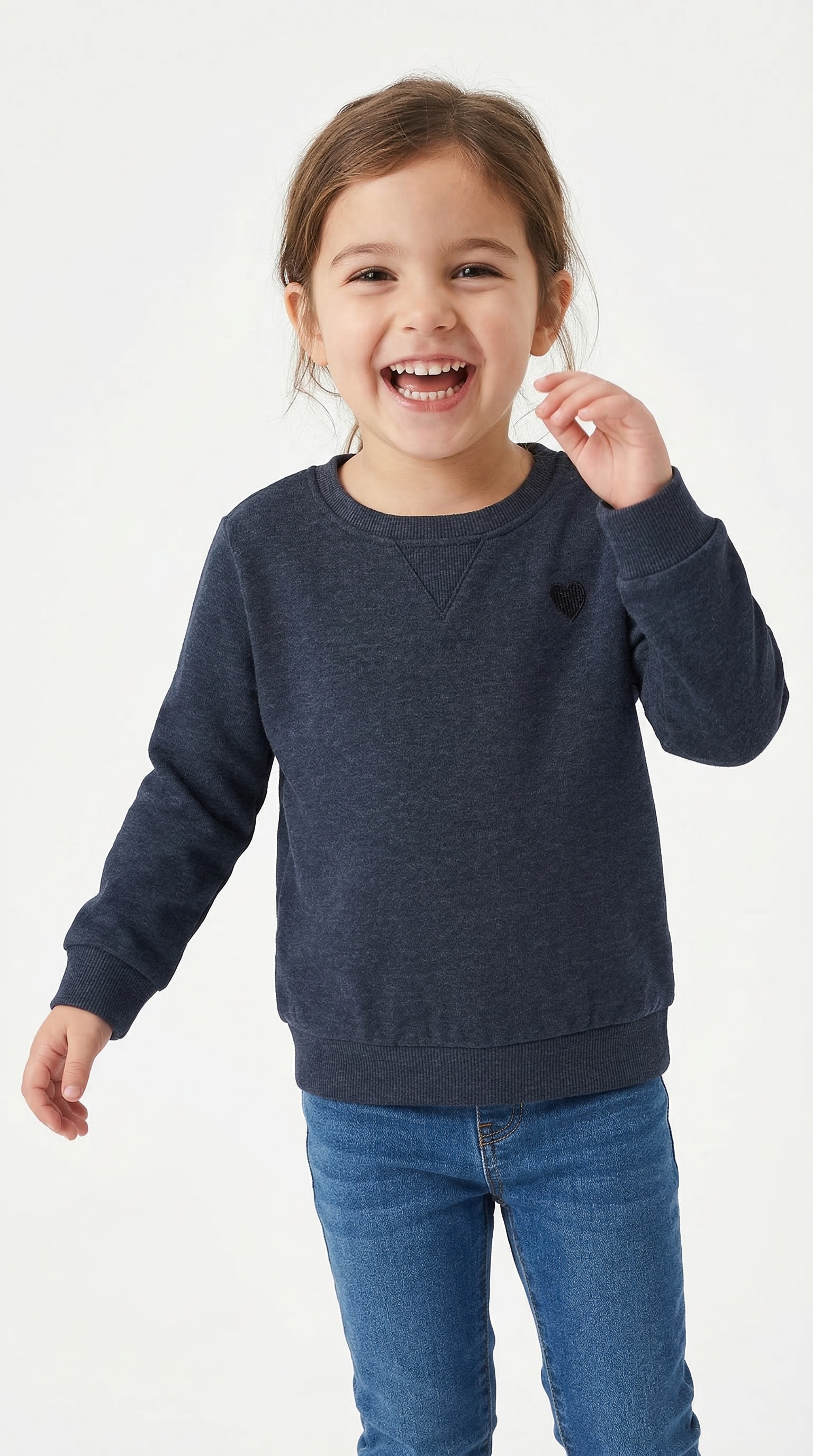 Name It Sweatshirt »NMFVIMA LS SWEAT BRU NOOS«
