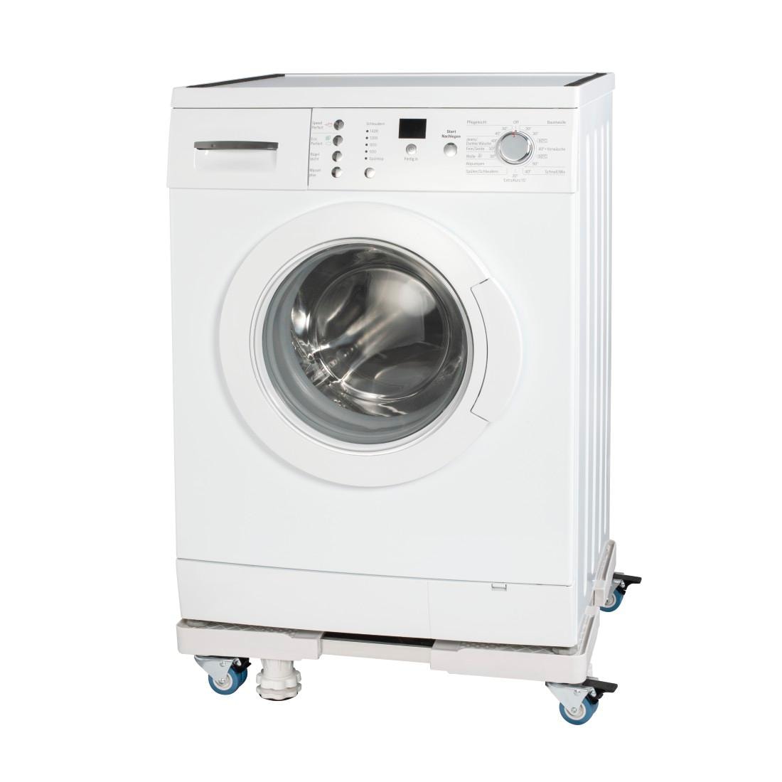 Xavax Transportroller »Transportroller f. Waschmaschine, Trockner, Kühlschrank, verstellbar«, Hausgerätesockel verstellbar