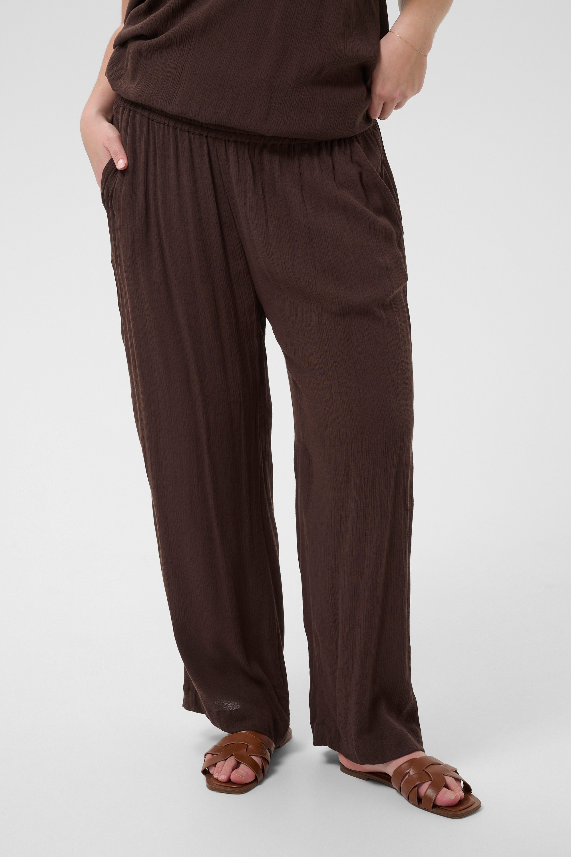 KAFFE Curve Stoffhose »Damen Casual Hose KCdacina«