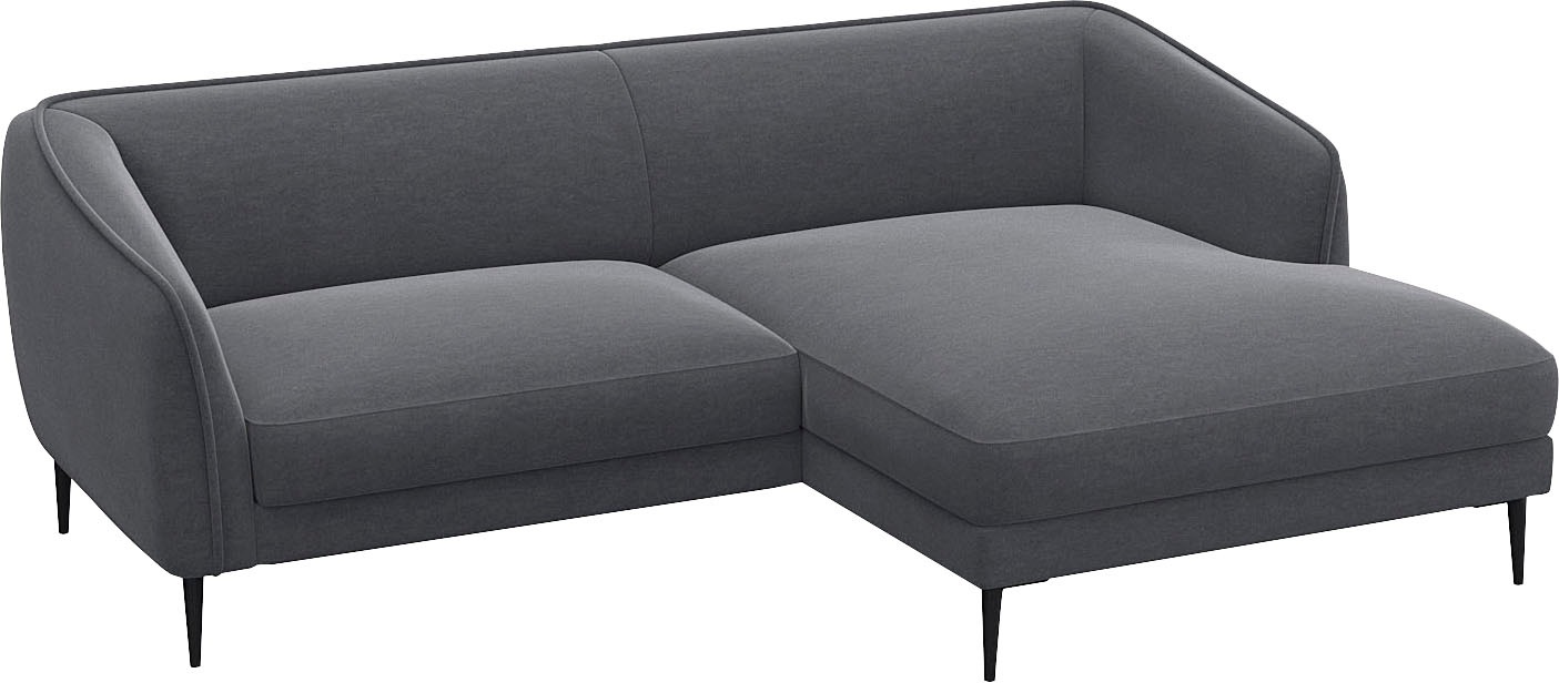 FLEXLUX Ecksofa »Belle Designsofa, bequem durch Kaltschaum im Sitz, OTTOs Choice«, Skandinavisches Design, In hochwertiger Verarbeitung, B/T 218/149 cm