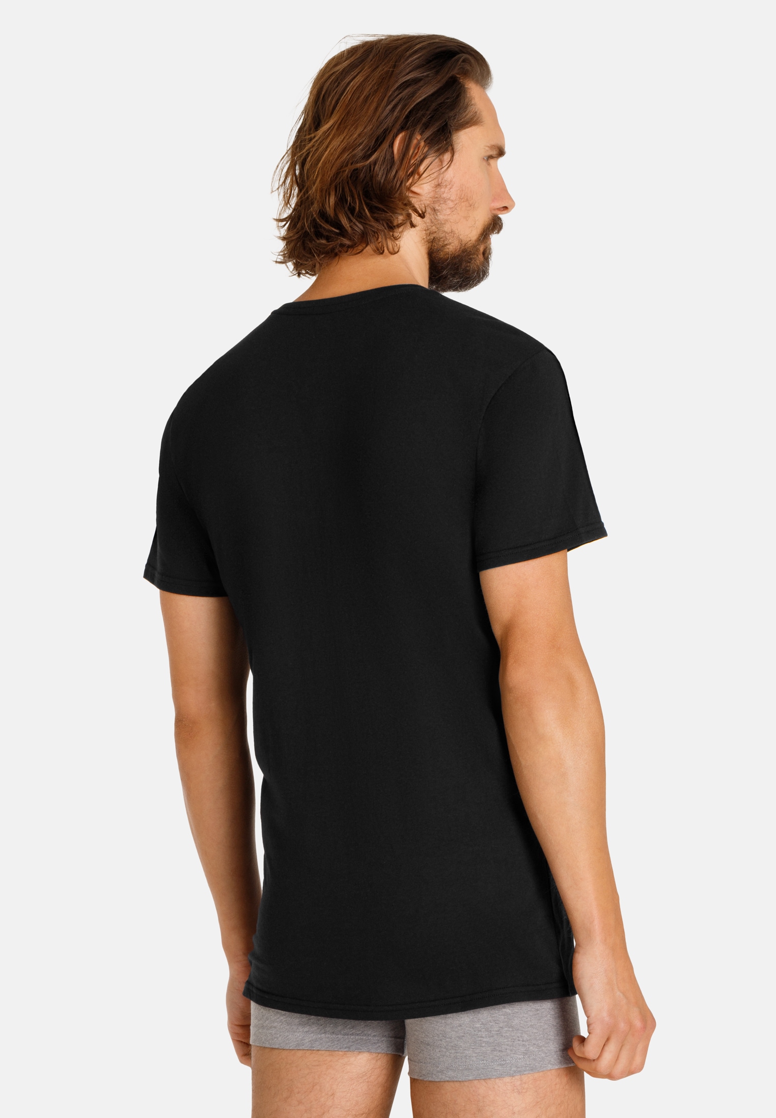 Camano T-Shirt »comfort« mit V-Ausschnitt