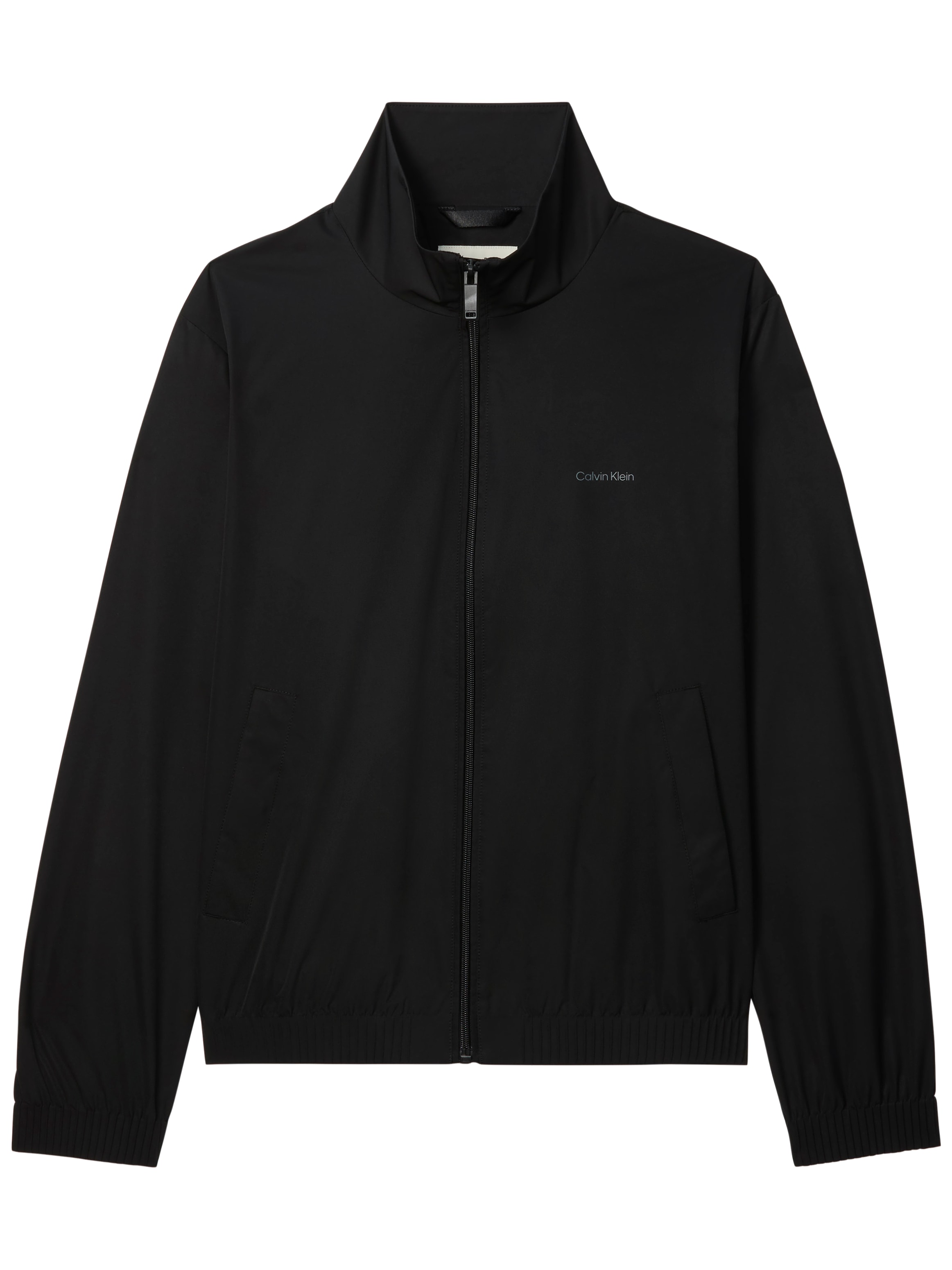 Calvin Klein Windbreaker »LS NYLON STAND COLLAR WINDBREAKE« ohne Kapuze Regular fit mit Stehkragen