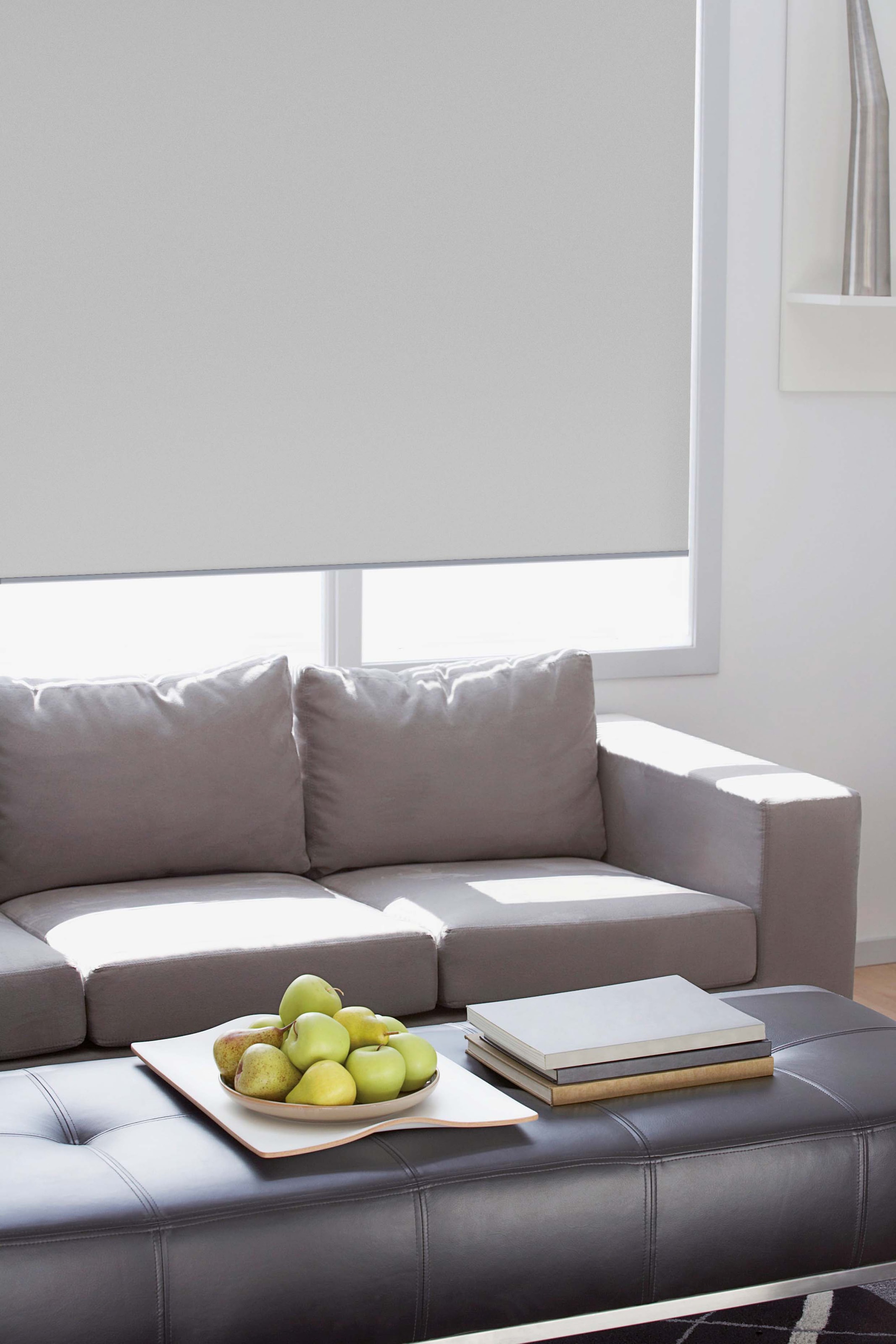 sunlines Seitenzugrollo »Eco-Line Upcycling« blickdicht Blendschutz mit Bohren freihängend