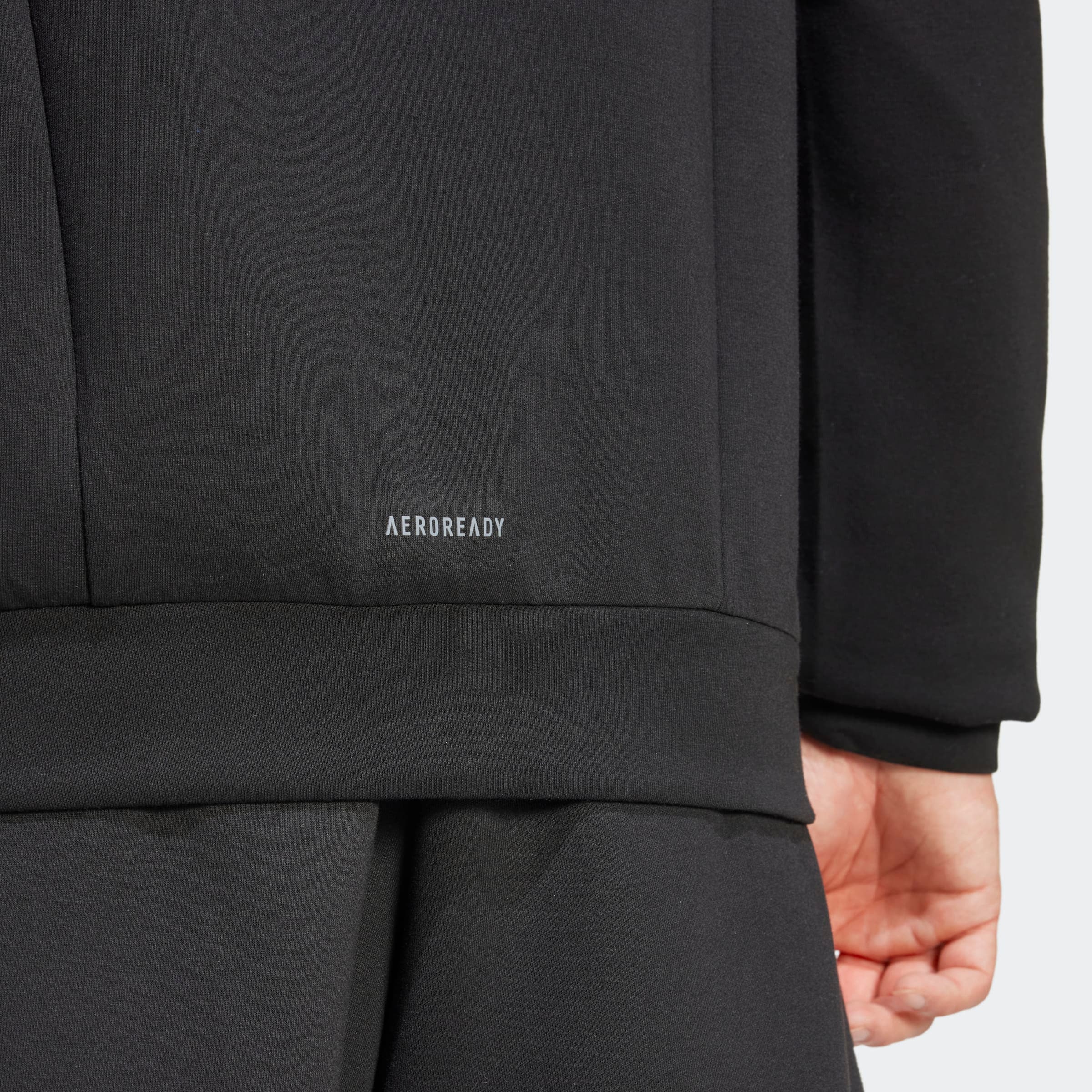 adidas Performance Sweatshirt »D4T CREW SWEATS«, mit angesetztem Bündchen, atmungsaktiv, normale Schnittform
