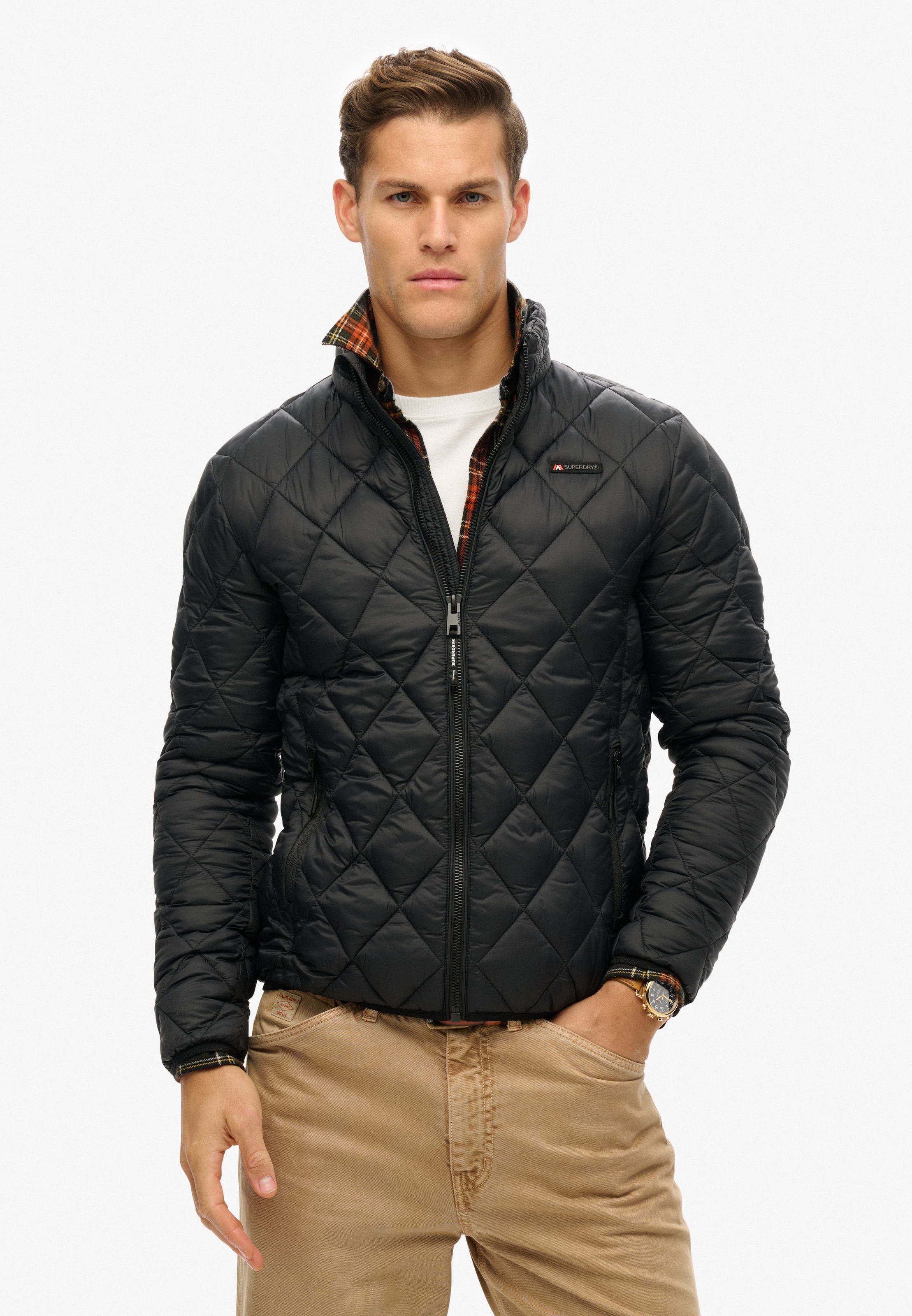 Superdry Steppjacke »DIAMOND QUILT FUJI LITE JKT«