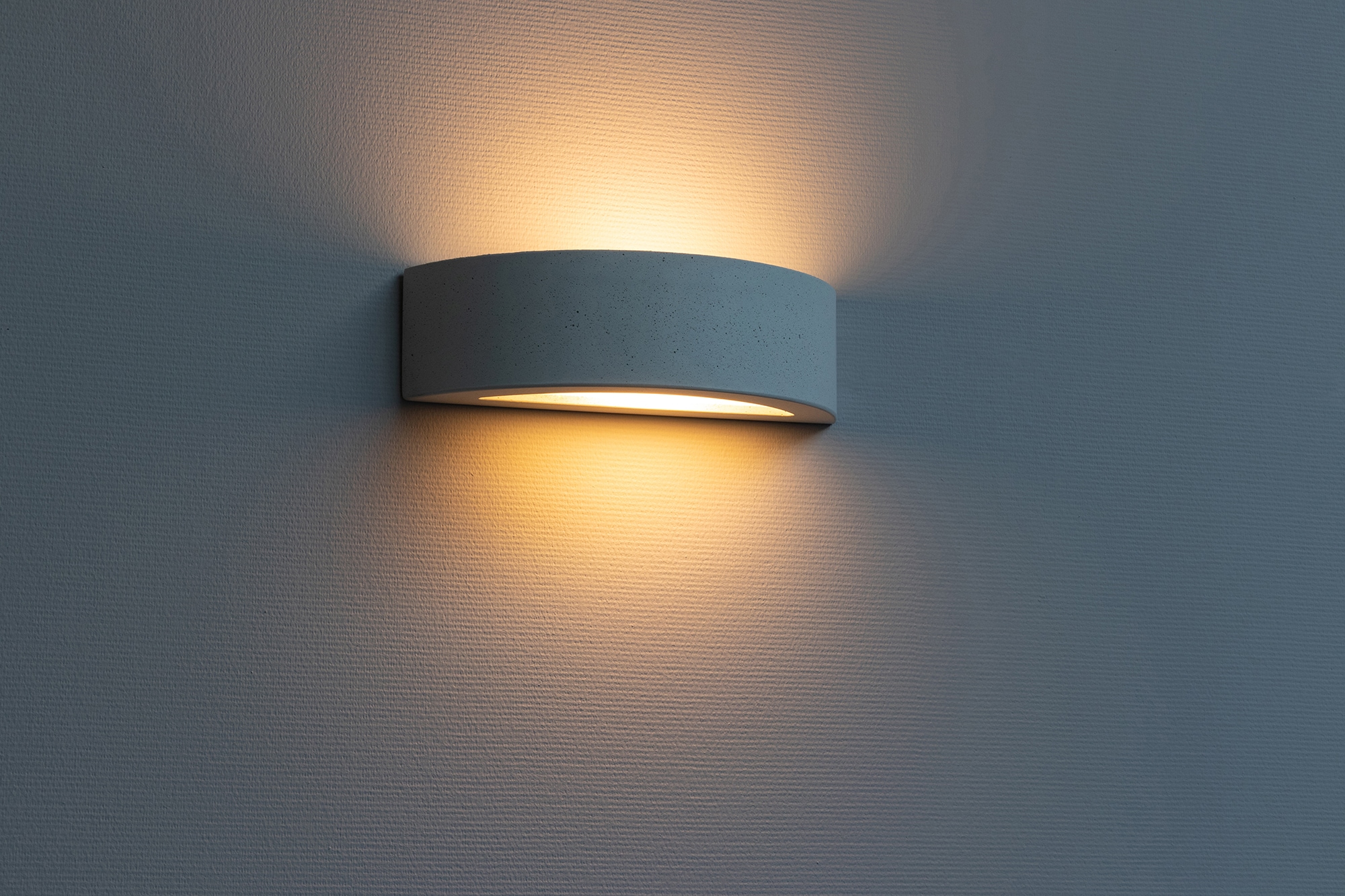 SPOT Light Wandleuchte »BLOCK«, 1 flammig, Leuchtmittel E27 | ohne Leuchtmittel, Echtes Beton, Naturprodukt - Nachhaltig, Handgemacht, Loft style