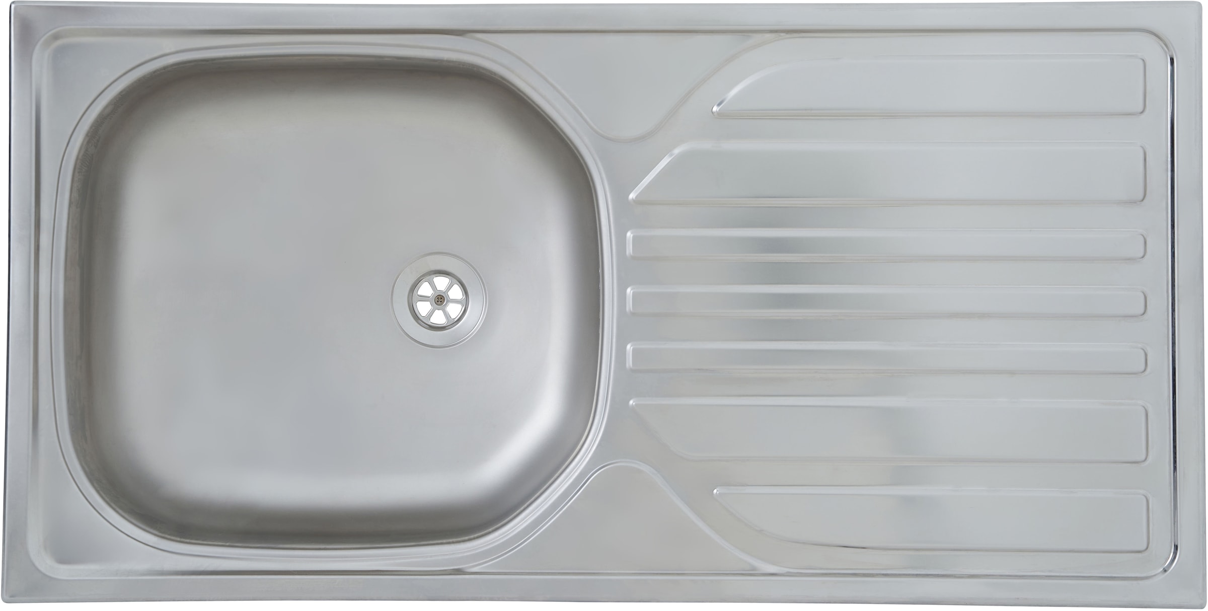 RESPEKTA Pantryküche »Merle« Breite 100 cm, mit Soft-Close Funktion, Stangengriffe aus Metall