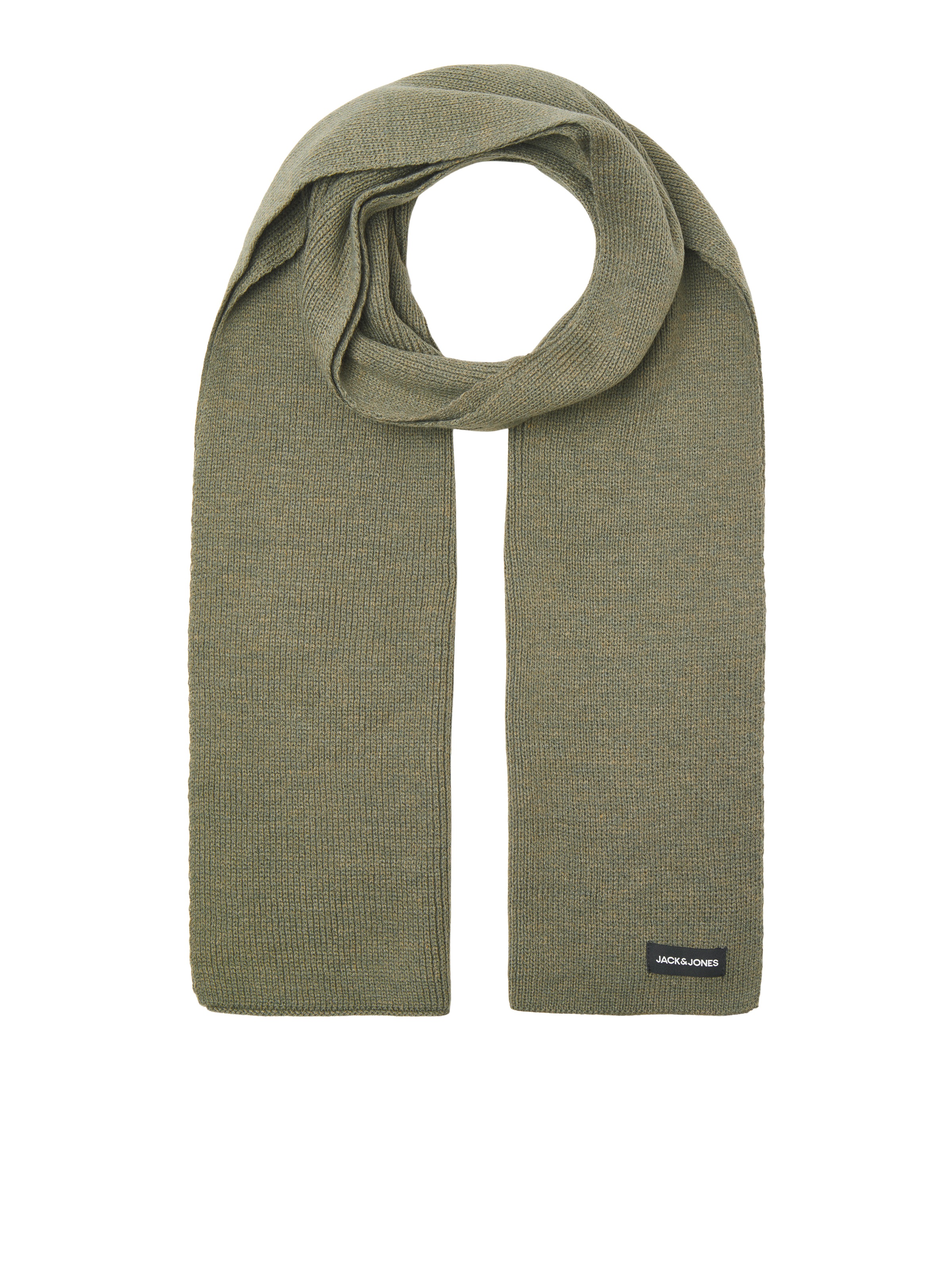 Jack & Jones, Herren, Strickschal »JACDNA KNIT SCARF NOOS«, Dusty Olive, Dusty Olive, Wärmender Schal von Jack & Jones