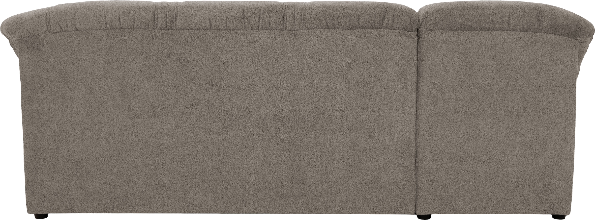 OTTO home Ecksofa »Langelland 232 x 146 cm, auch mit Schlaffunktion, mittelfester Sitz« L-Form, mit Federkern, pflegeleichter, weicher Luxus-Microfaser