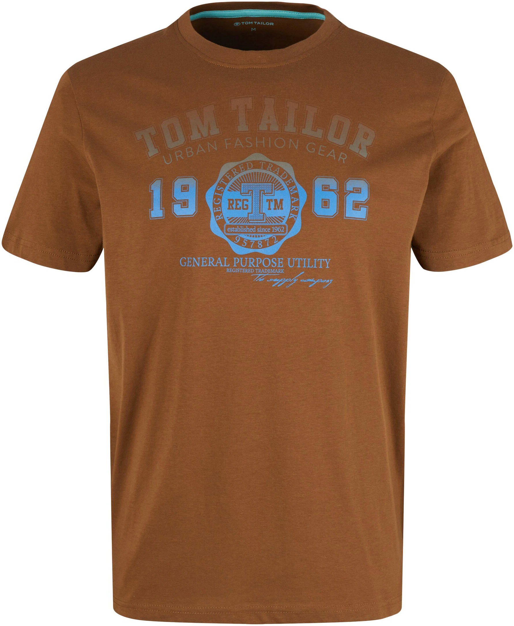 TOM TAILOR T-Shirt mit Logofrontprint CB7000