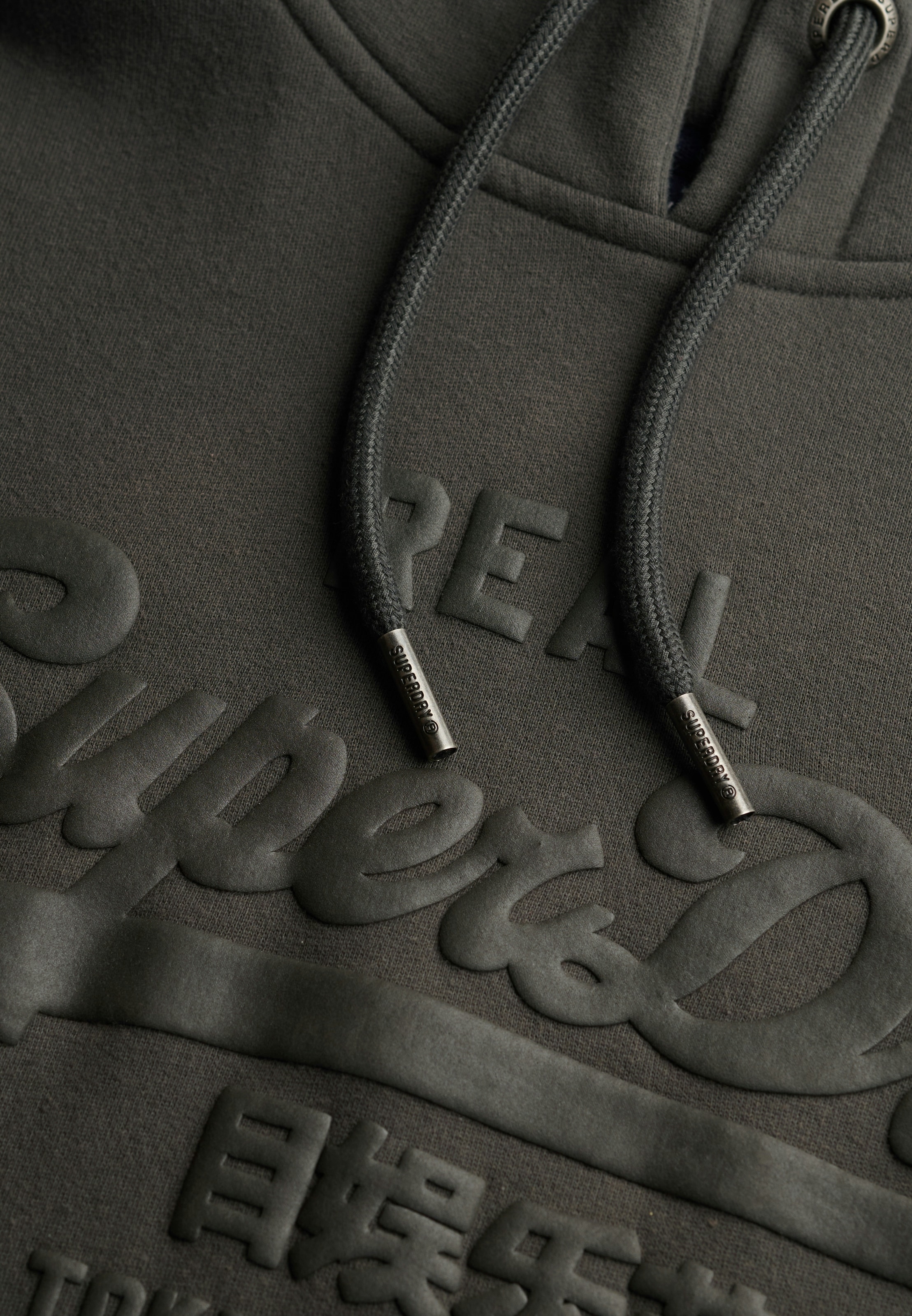 Superdry Kapuzensweatshirt »VL TONAL HOOD«, Baumwollmischung, angeraute Sweatware
