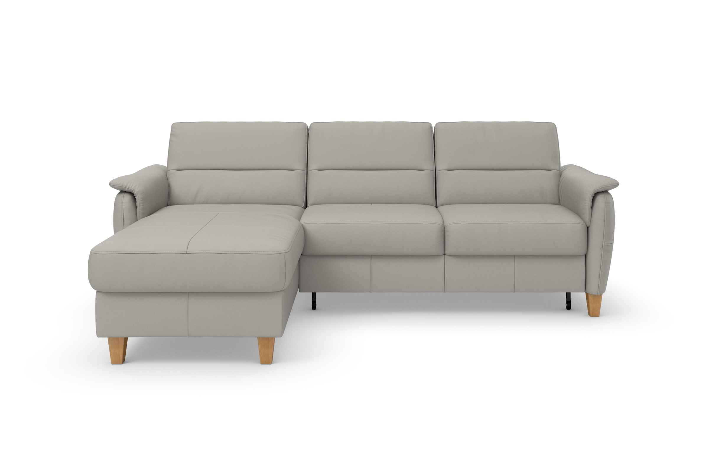 Home affaire Ecksofa »Palmera L-Form«, Federkern, wahlweise mit Bettfunktion und mit/ohne Bettkasten