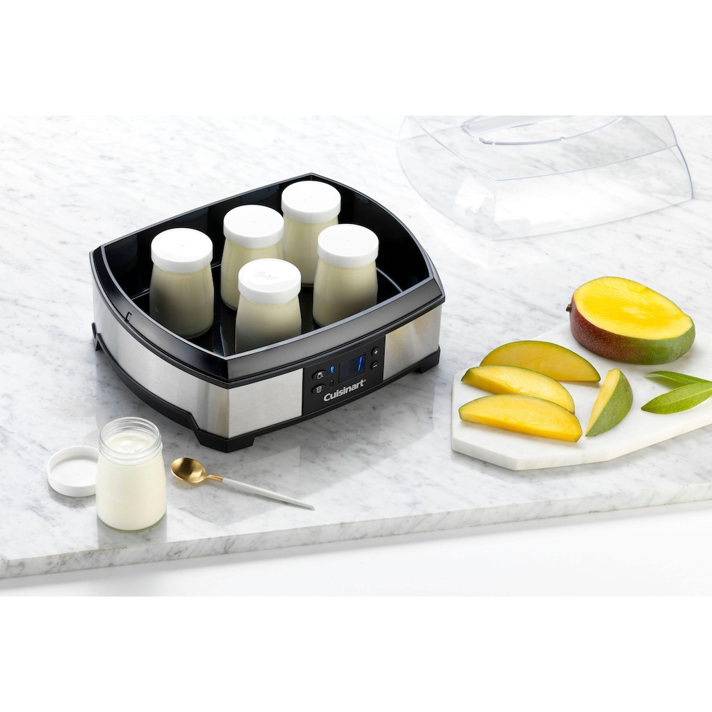 Cuisinart Joghurtbereiter »YM400E«, 6 Portionsbehälter, je 125 ml, auch zur Frischkäsezubereitung