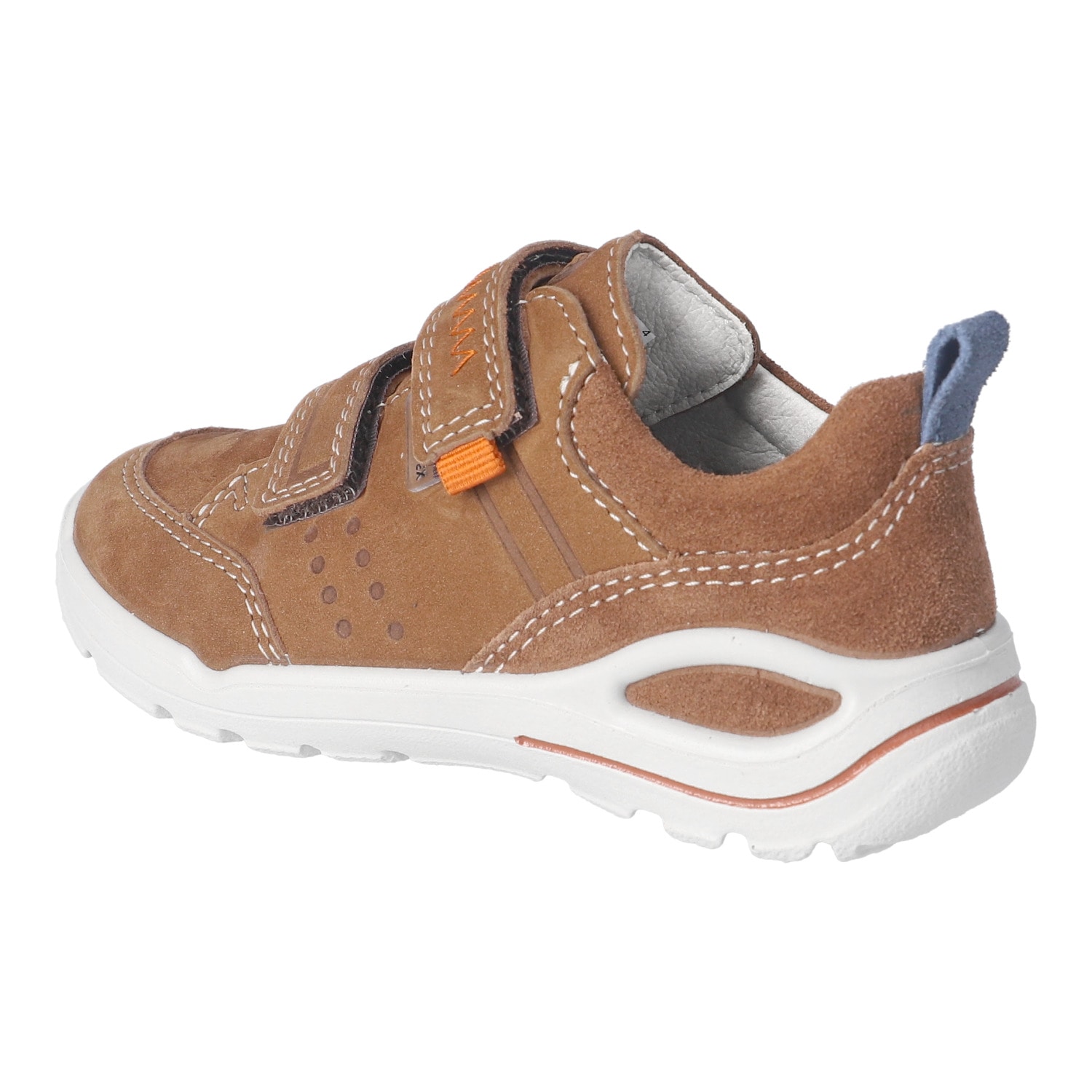 Ricosta Sneaker »June«  Halbschuh mit Klett, Größenschablone zum Download, WMS: weit