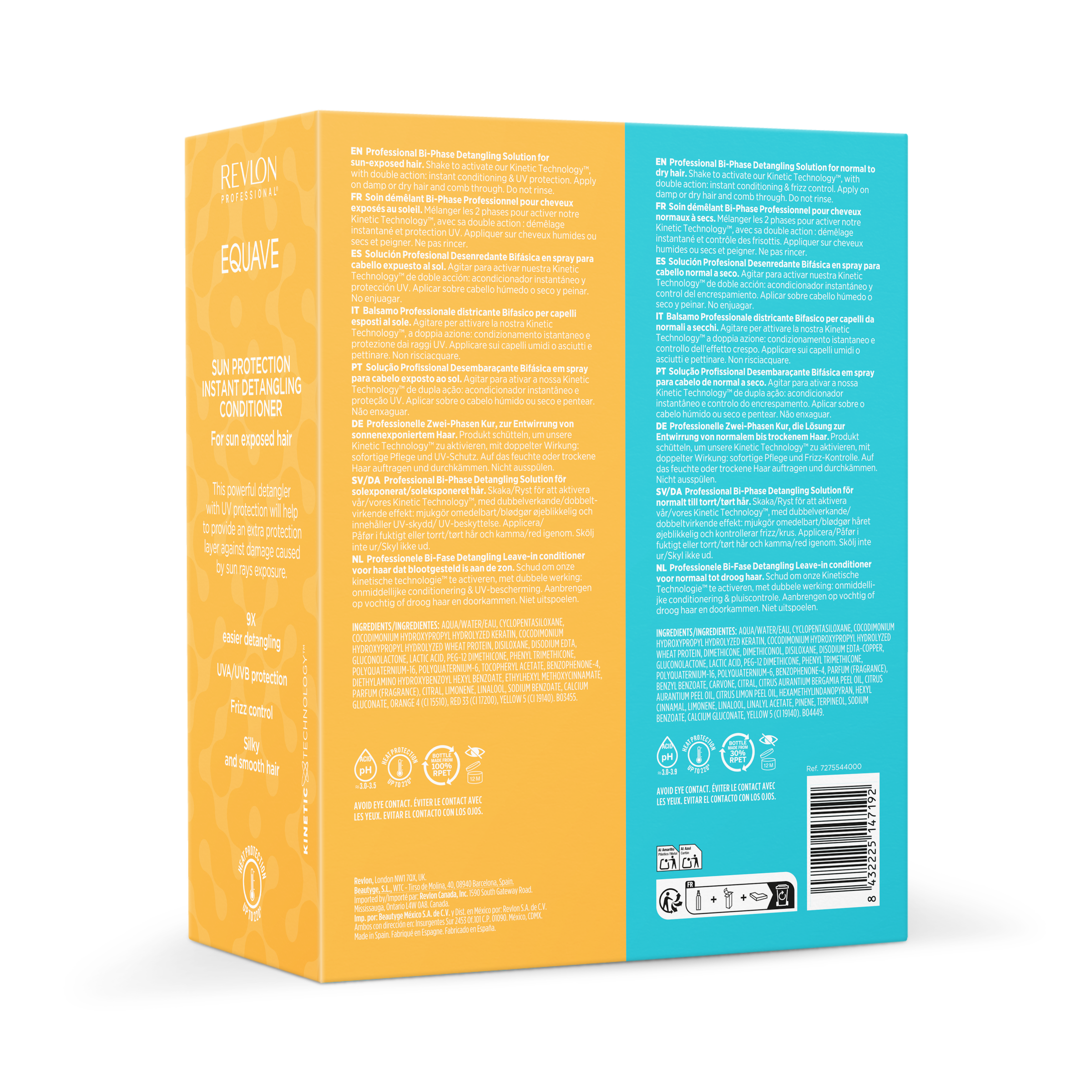 REVLON PROFESSIONAL Haarpflege-Set »EQUAVE DUO-PACK DETANGLING CONDITIONER+SUN PROTECTION CONDITIONER« Limited Edition