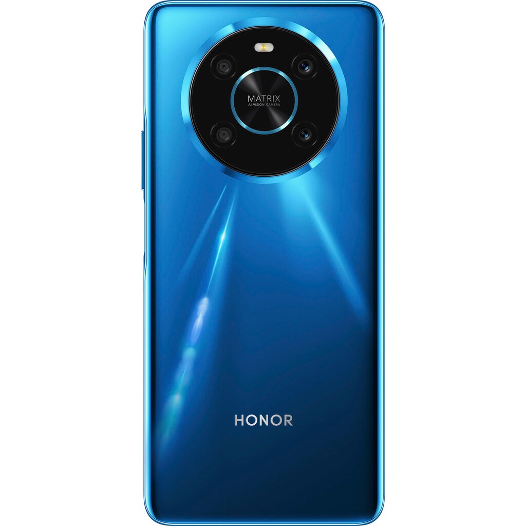 Honor Smartphone »Magic 4 Lite 4G«, blau, 17,29 cm/6,81 Zoll, 128 GB Speicherplatz, 64 MP Kamera