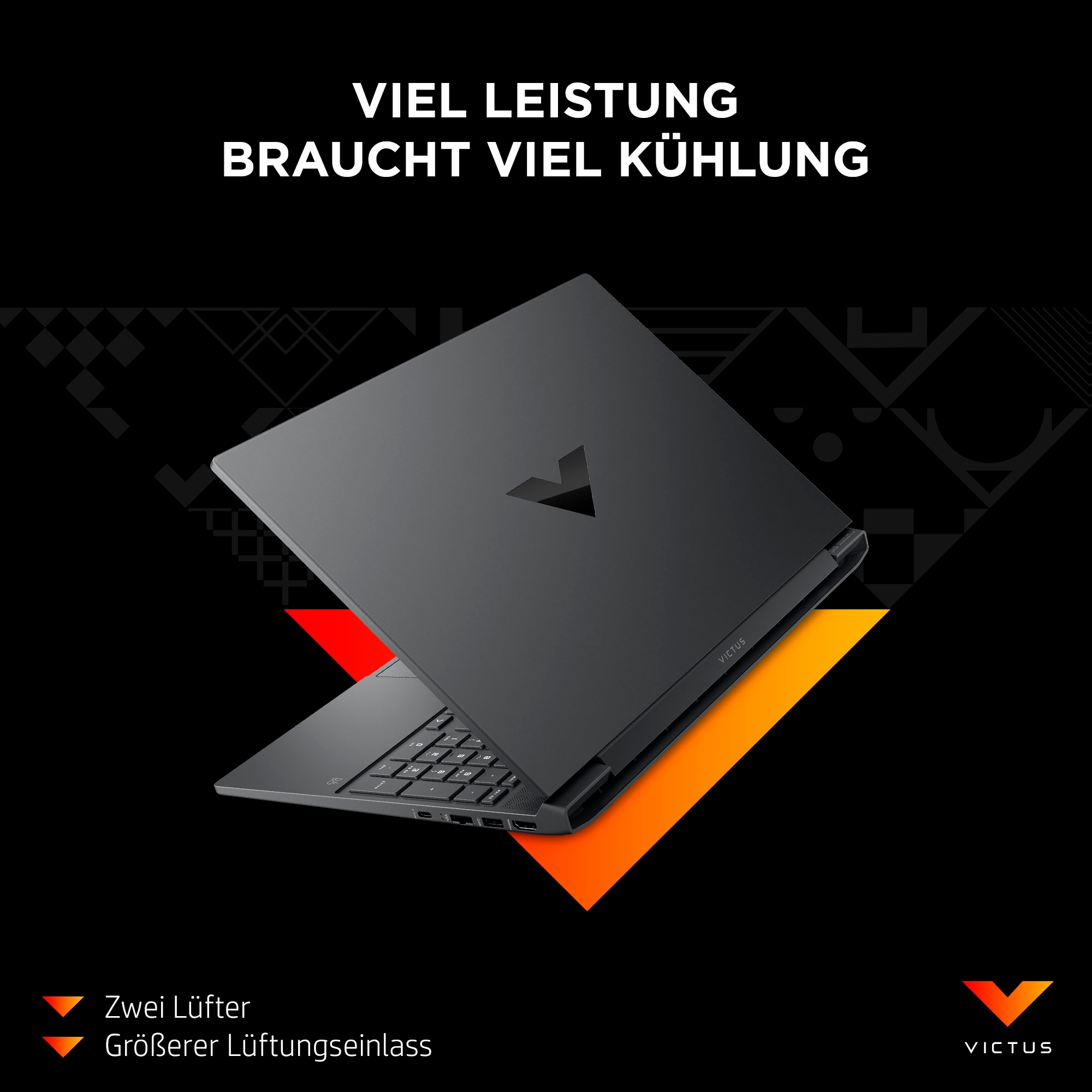 HP Gaming-Notebook »Victus 15-fa Intel« 39,6 cm / 15,6 ″ Intel Core i5 GeForce RTX 5050 512 GB SSD