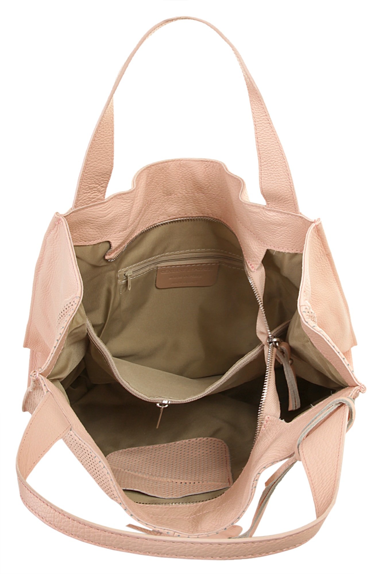Cluty Shopper, echt Leder, Made in Italy