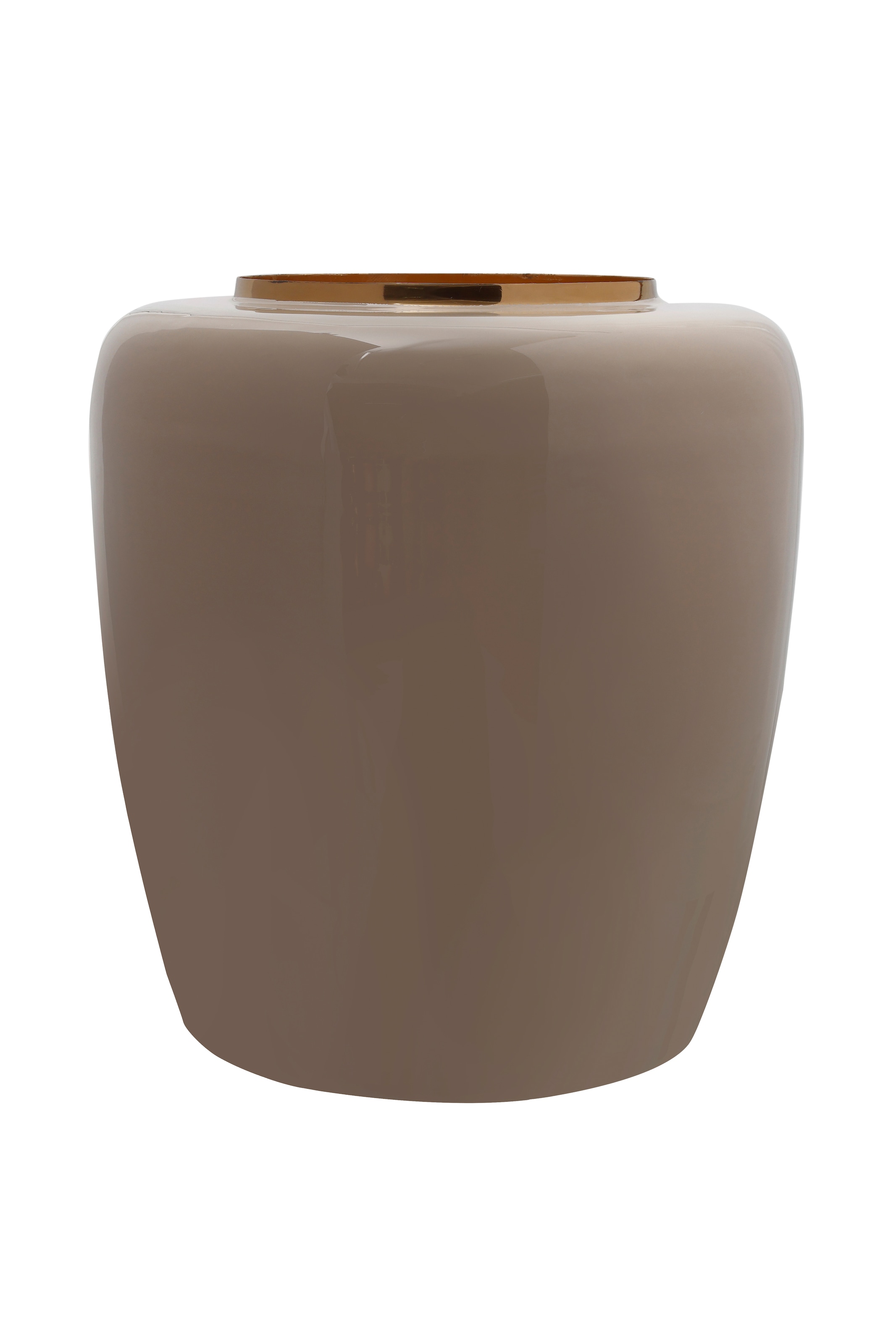 Kayoom Dekovase »Vase Artisse 125«, Dekorative Metall-Vase, glanzvoll lackiert, Innenversiegelung