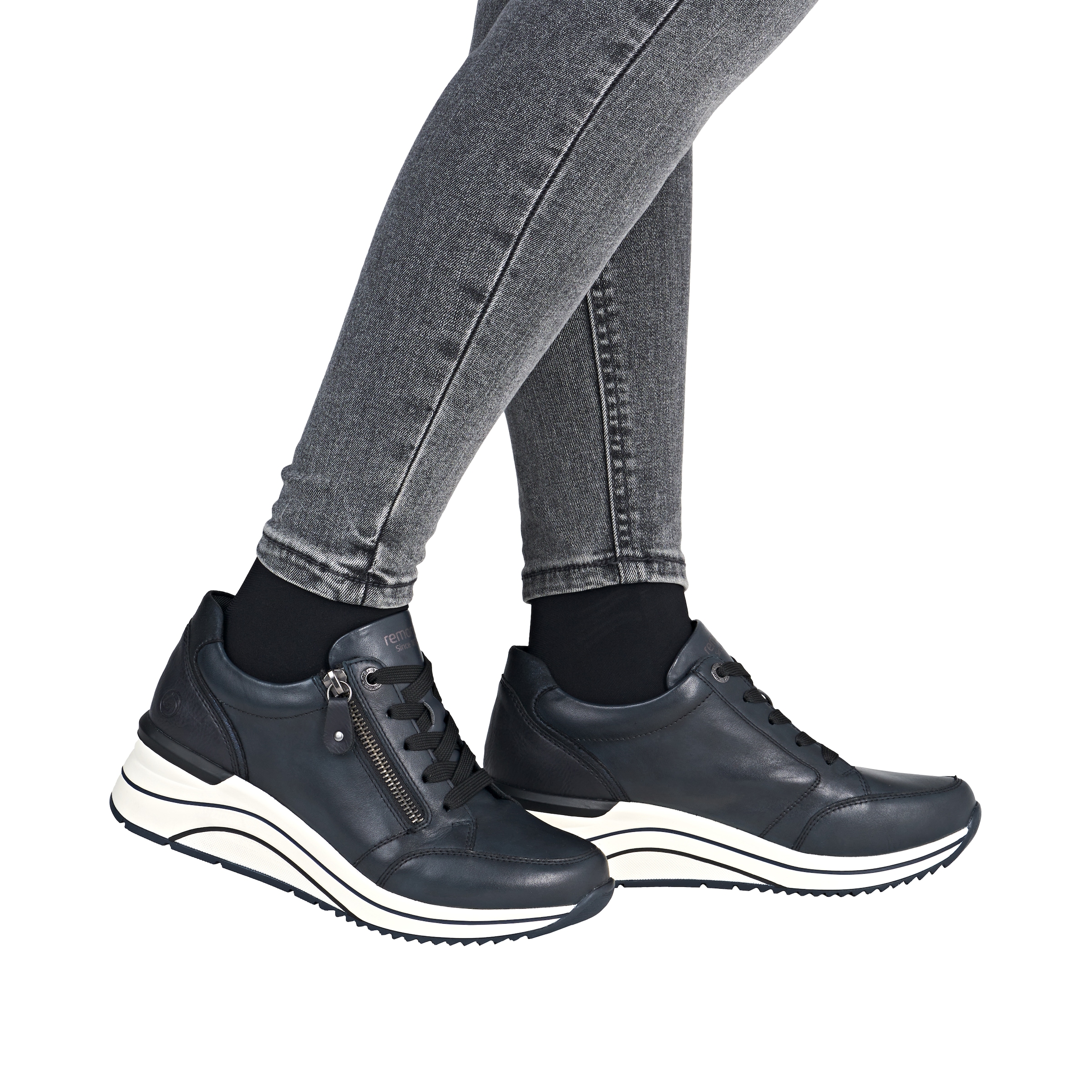 Remonte Keilsneaker  , Freizeitschuh, Halbschuh, Schnürschuh mit Rieker TEX-Membran