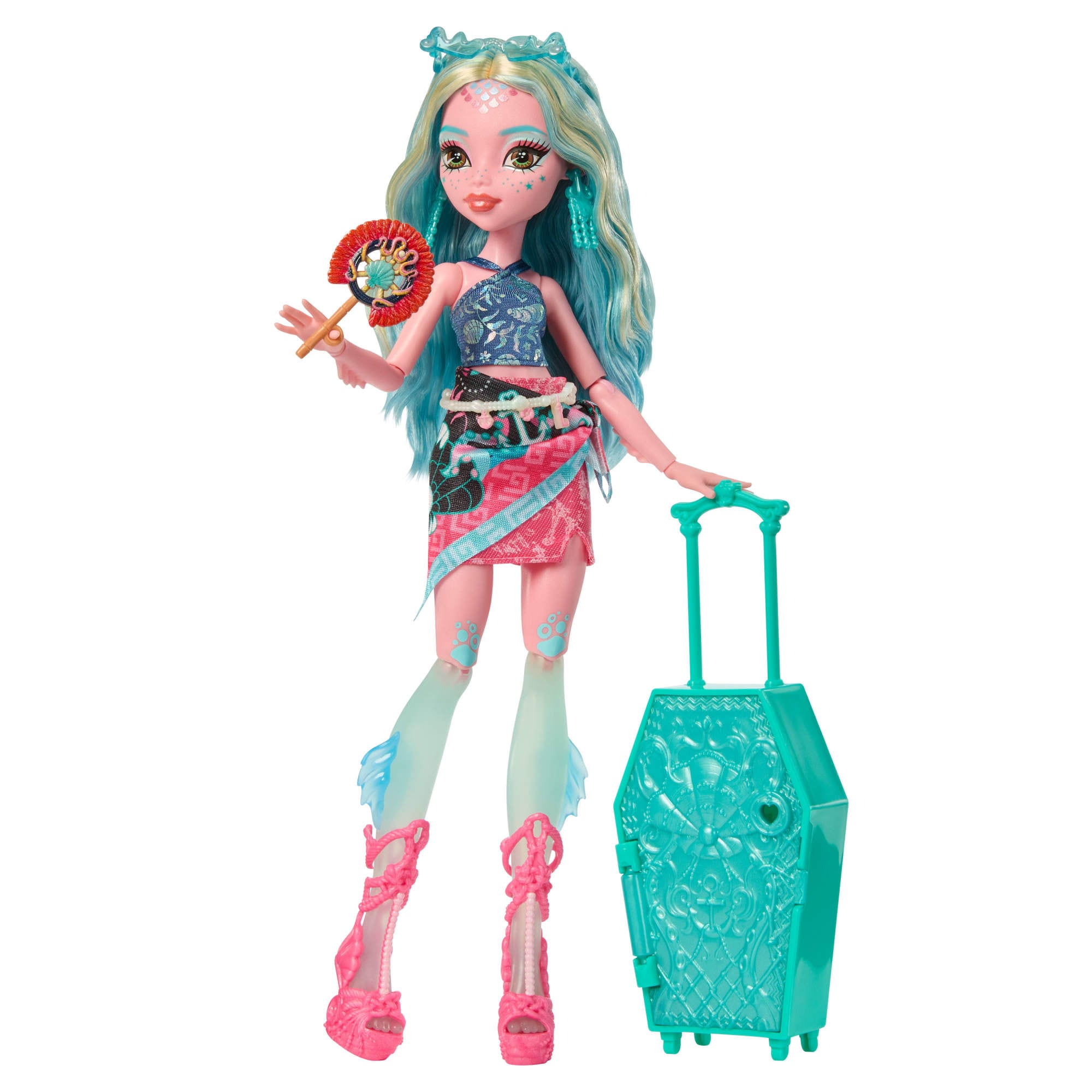 MonsterHigh™ Anziehpuppe »Monster High Verborgene Schätze Oase Lagoona«