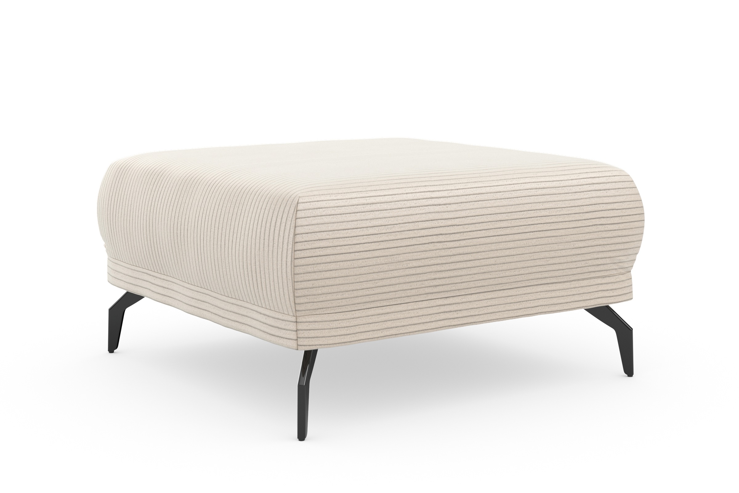 INOSIGN Hocker »Coco«, Cord-Bezug in 2 Ausführungen, Füßen 15 cm hoch