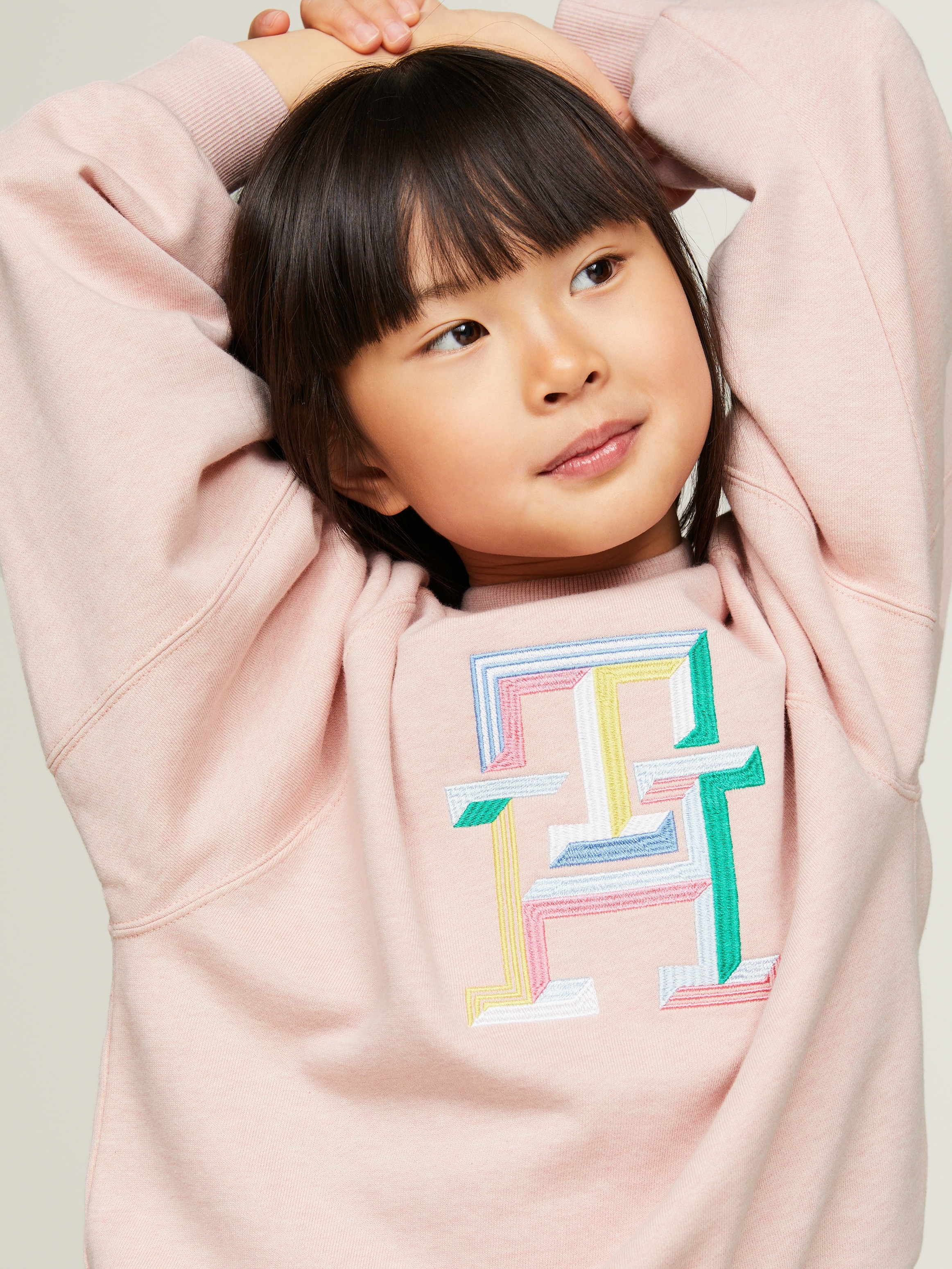 Tommy Hilfiger Sweatshirt »MULTI COLOR MONOGRAM SWEATSHIRT«, Kinder bis 16 Jahre