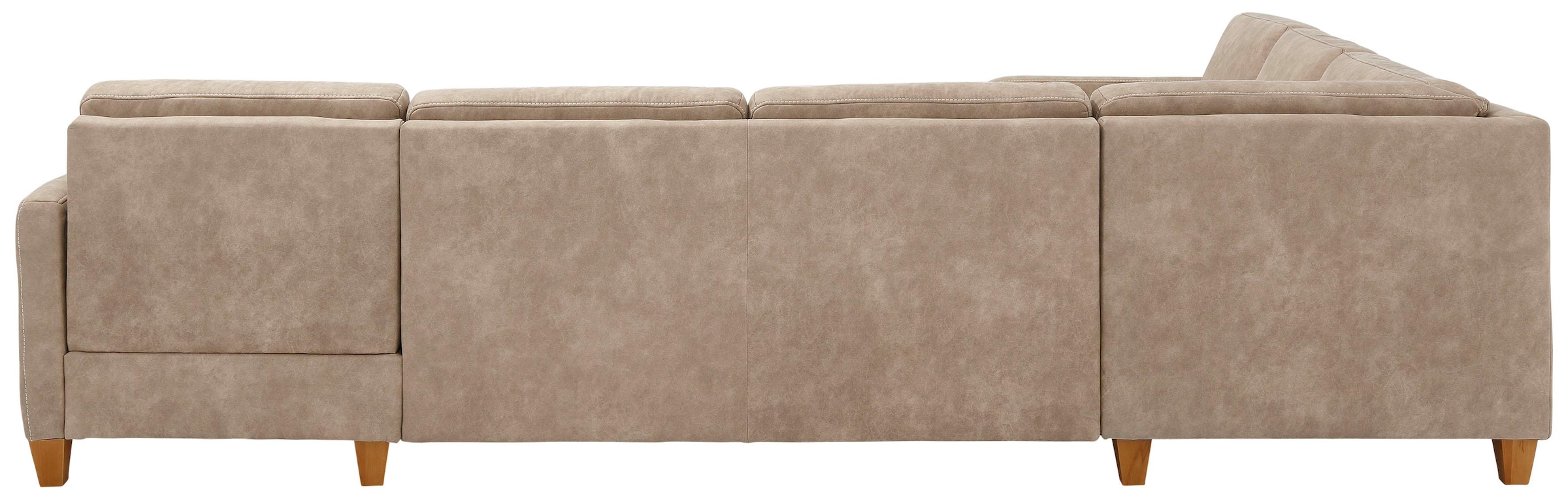 Home affaire Wohnlandschaft »Earl U-Form« wahlweise auch mit Bettfunktion oder Bettfunktion mit Bettkasten