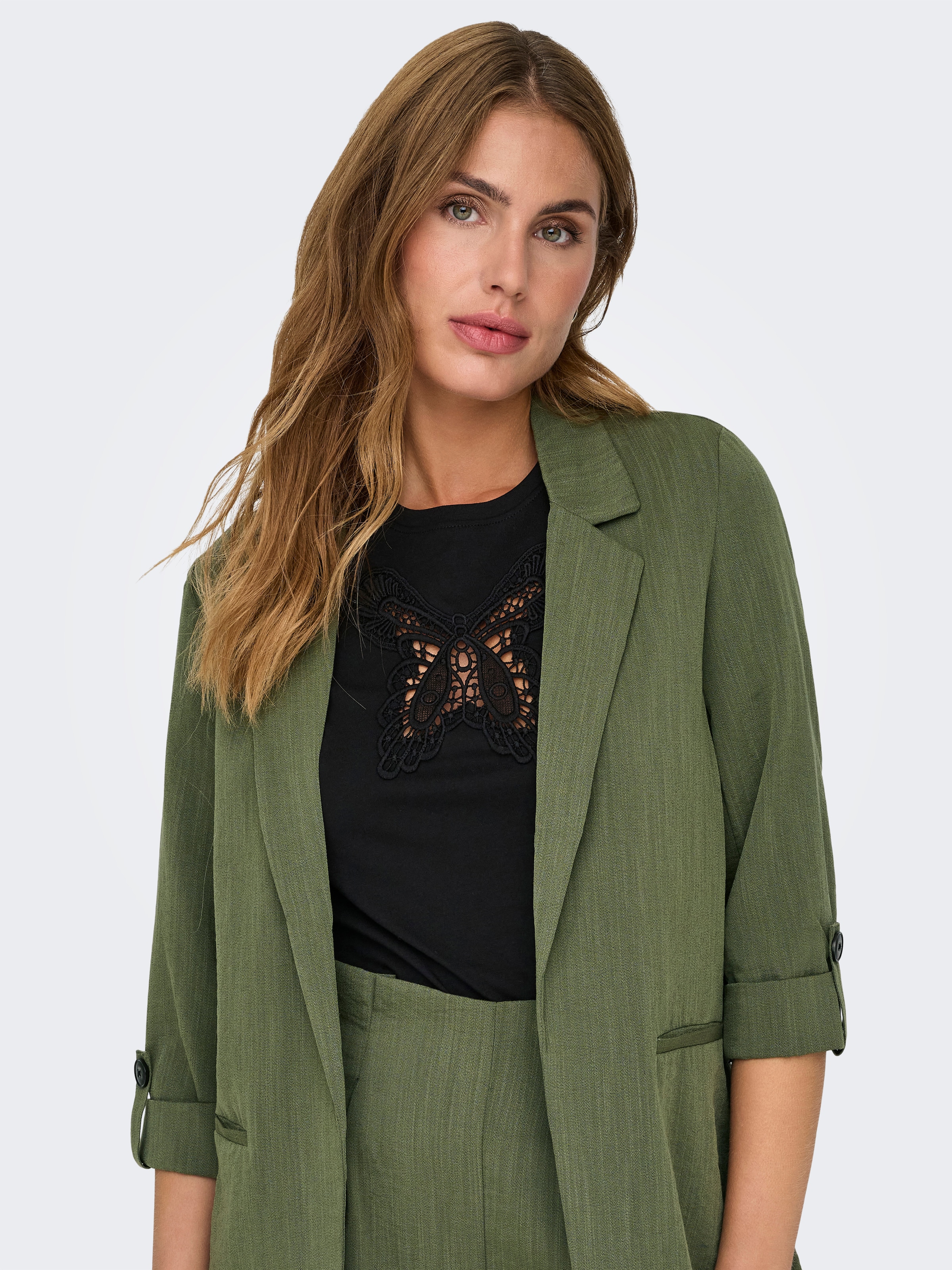 ONLY Kurzblazer »ONLMARSA 3/4 BLAZER WVN NOOS«